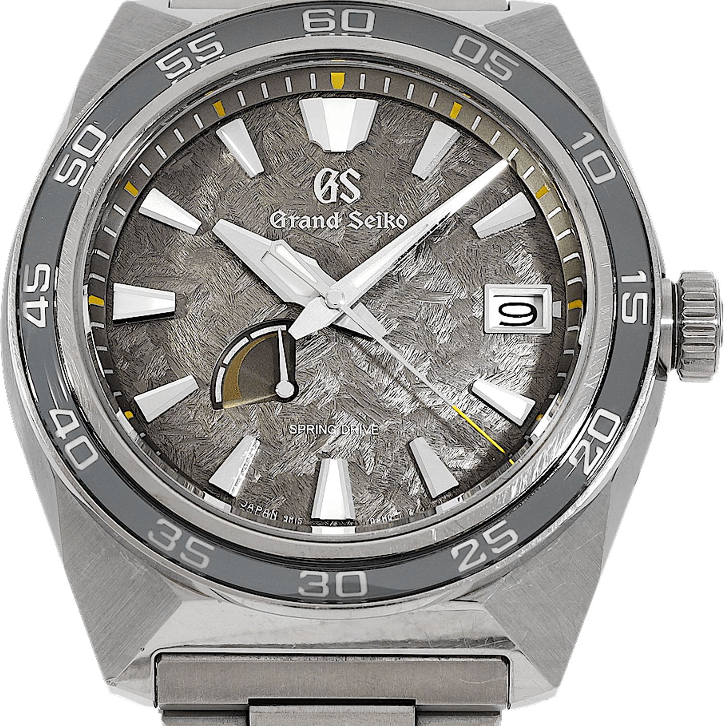 Grand Seiko Unknown SBGX035 (2019) - Zwart wijzerplaat 45mm Staal (2/5)