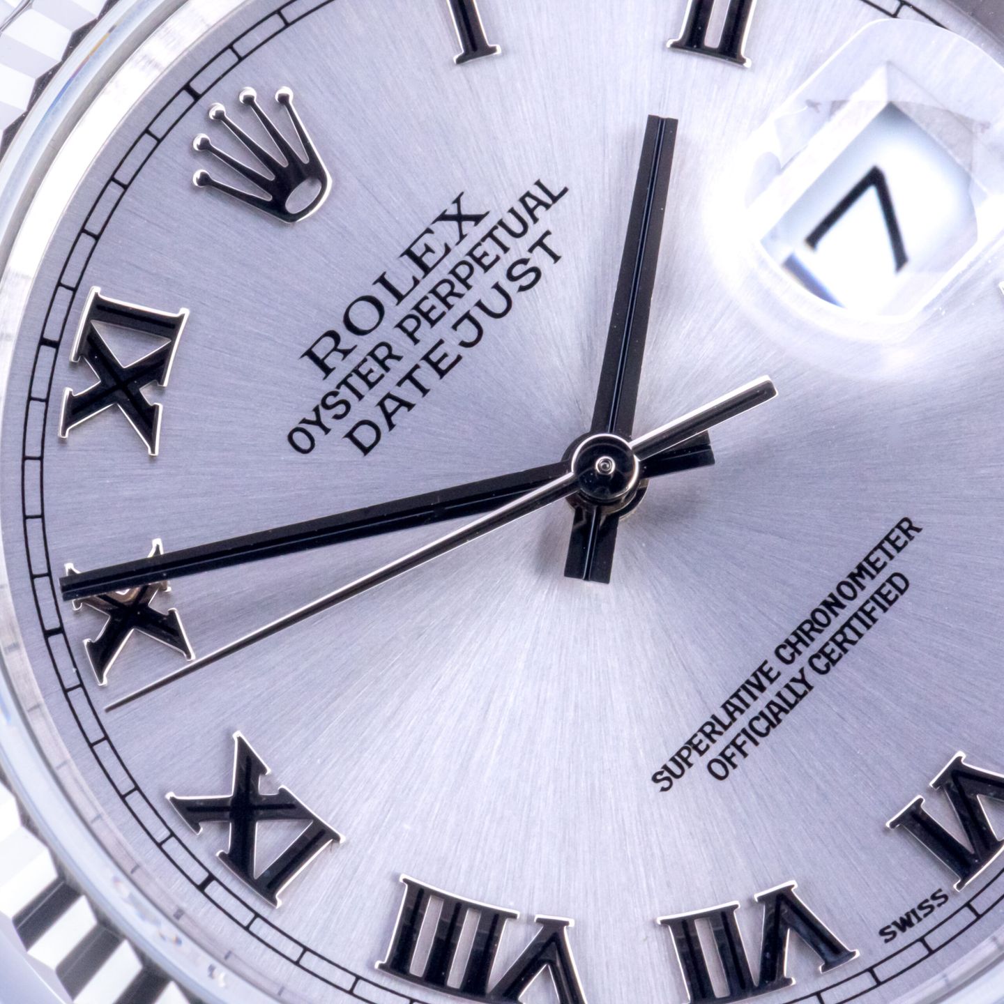 Rolex Datejust 36 16234 (2002) - Silver dial 36 mm Steel case (2/8)