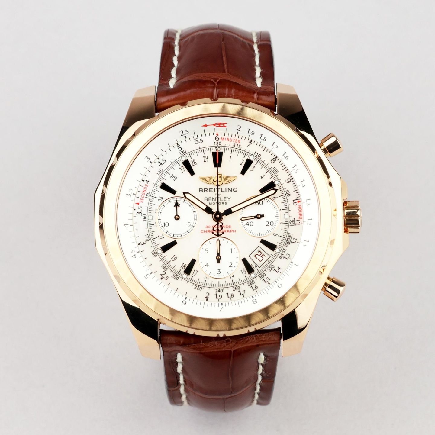 Breitling Bentley Motors H25363 (2007) - 49 mm Rose Gold case (1/8)