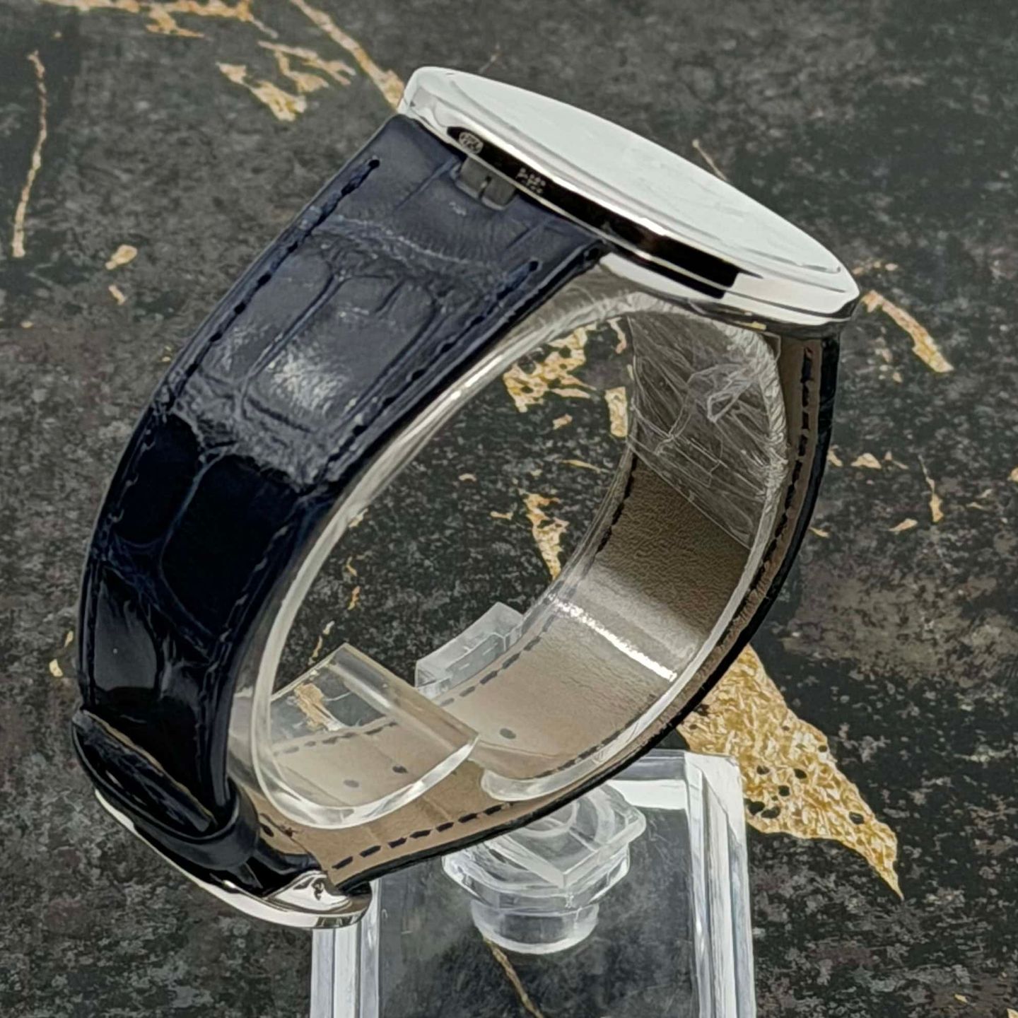 Patek Philippe Golden Ellipse 5738P-001 (2026) - Blauw wijzerplaat 35mm Platina (8/8)