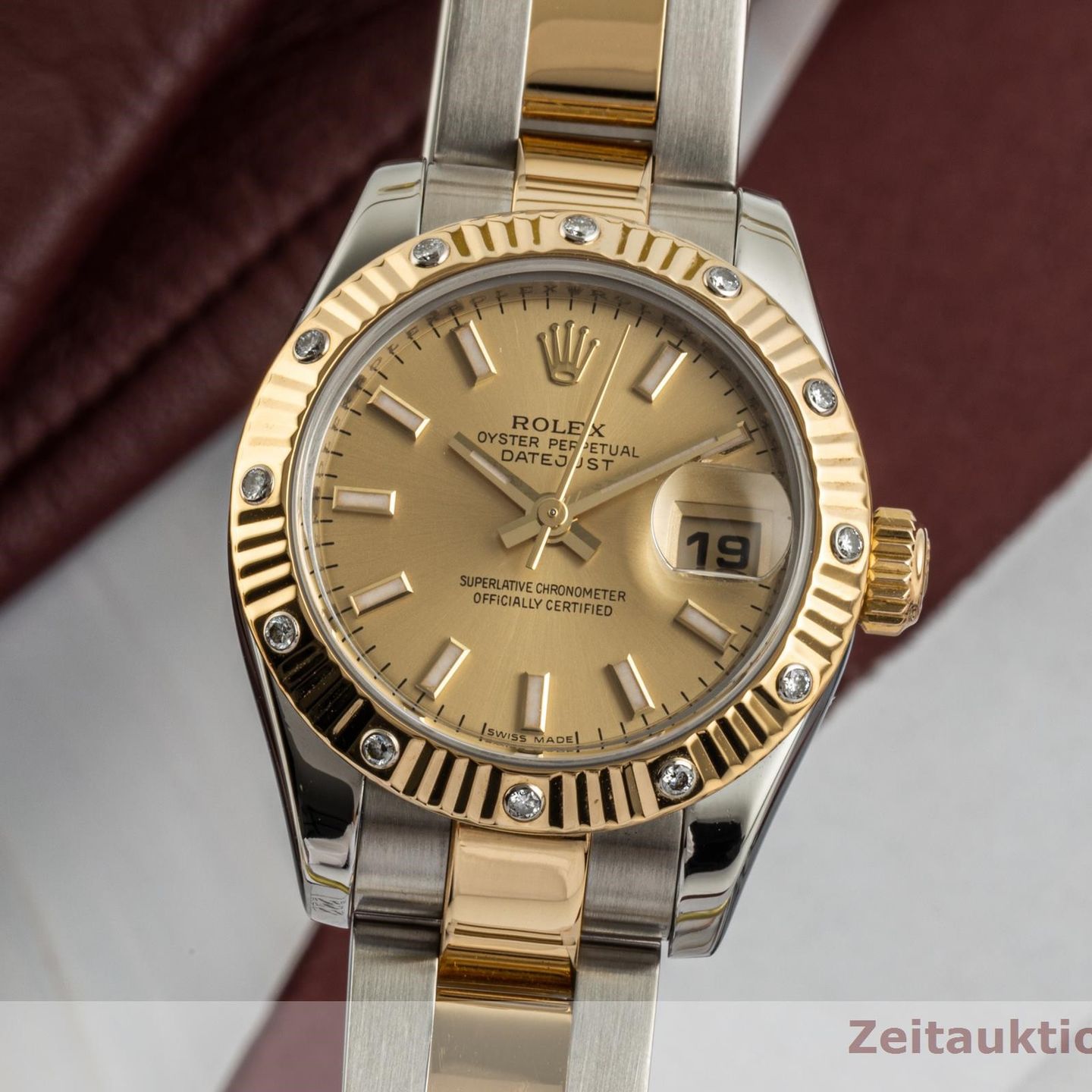 Rolex Lady-Datejust 179313 (2006) - 26mm Goud/Staal (3/8)