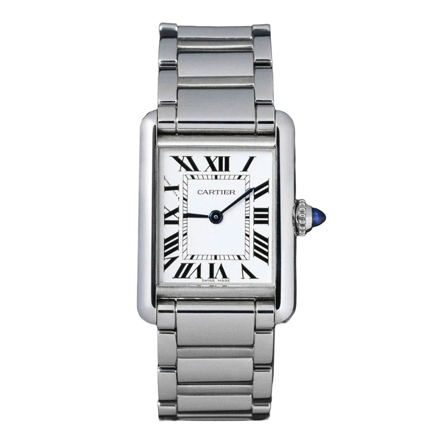 Cartier Tank WSTA0107 (2026) - Silver dial 22 mm Steel case (1/4)