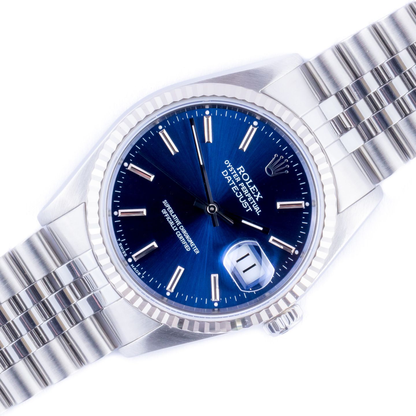 Rolex Datejust 36 16234 (1990) - 36mm Staal (1/8)