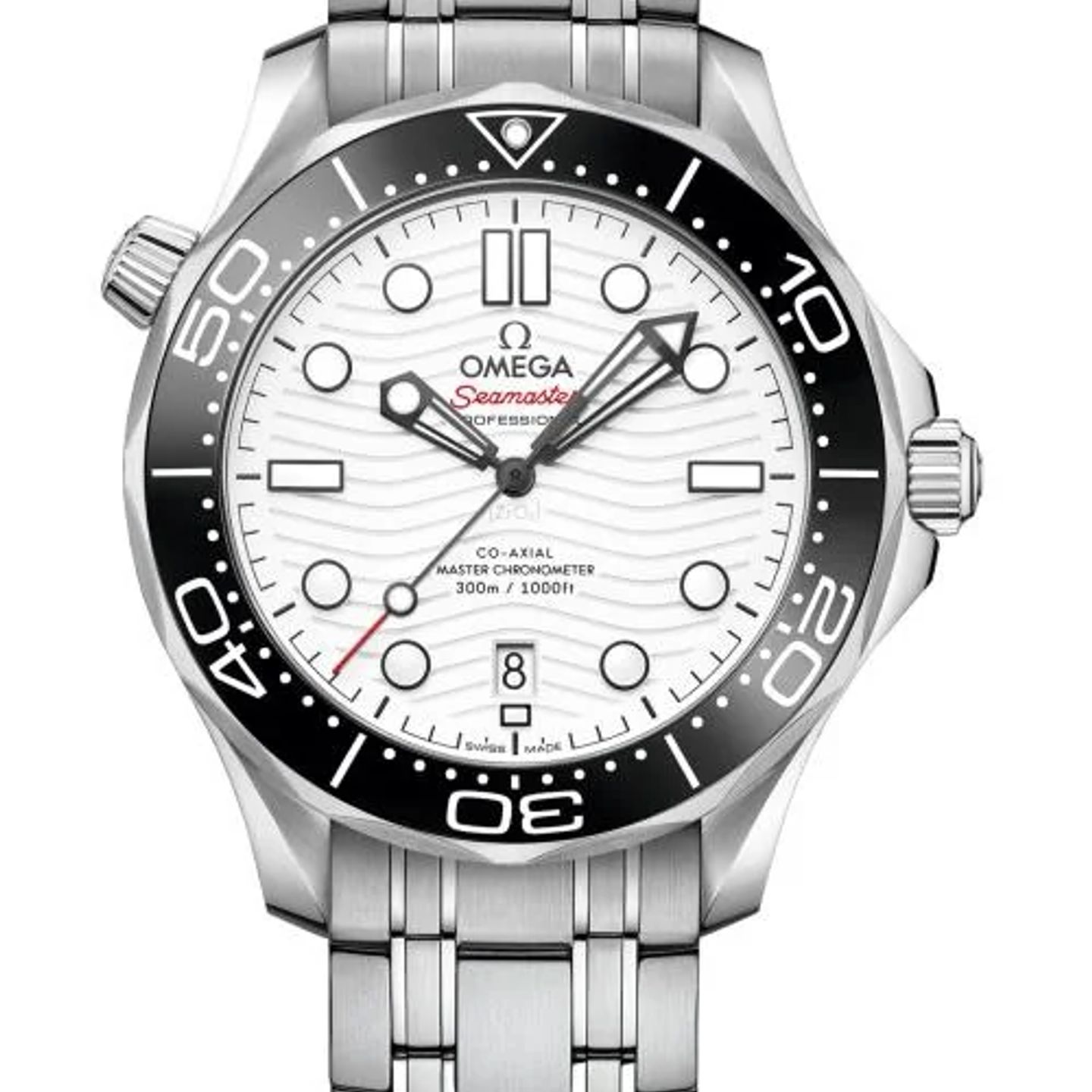 Omega Seamaster Diver 300 M 210.30.42.20.04.001 (2026) - Wit wijzerplaat 42mm Staal (1/1)