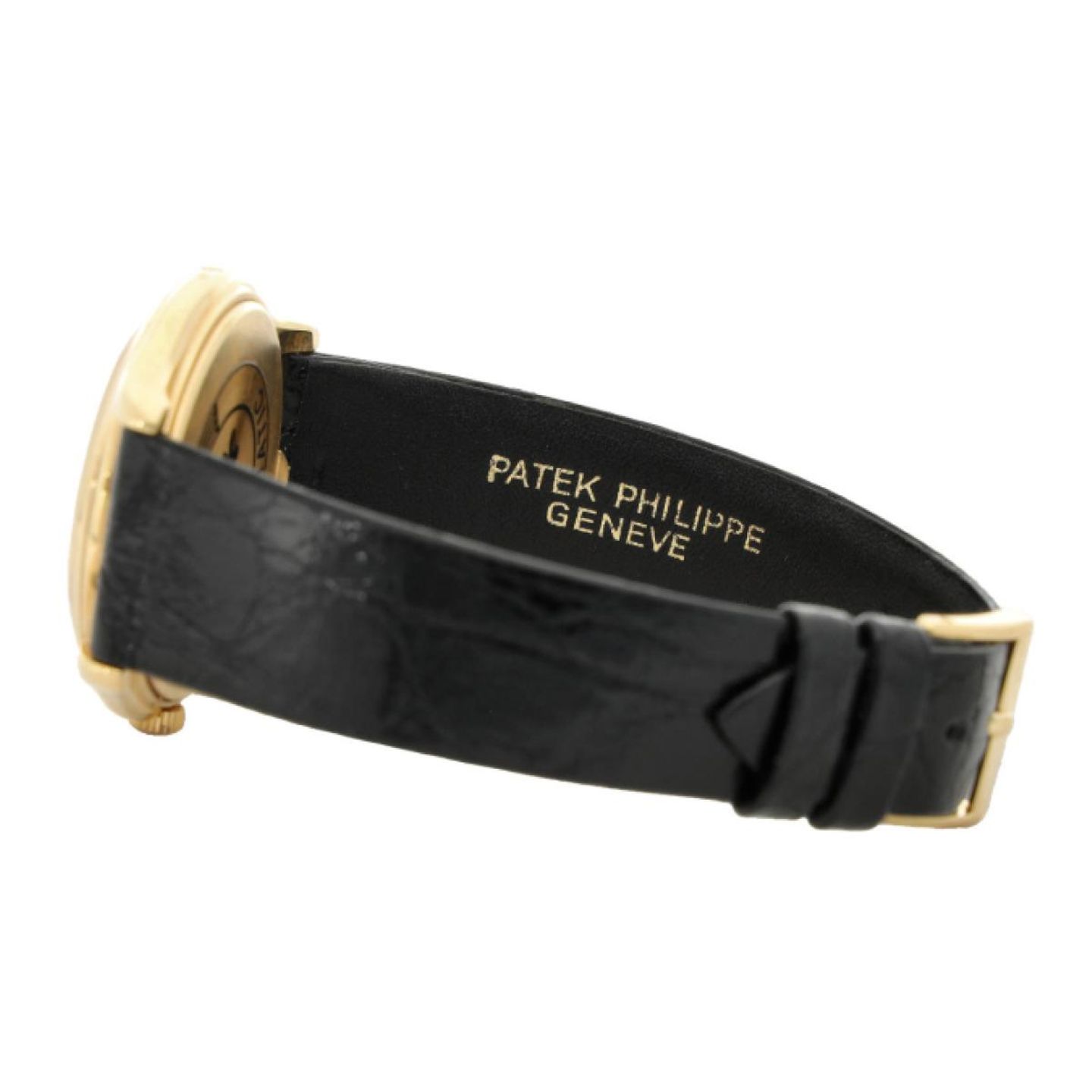 Patek Philippe Perpetual Calendar 3940 (1989) - Zilver wijzerplaat 37mm Geelgoud (4/8)