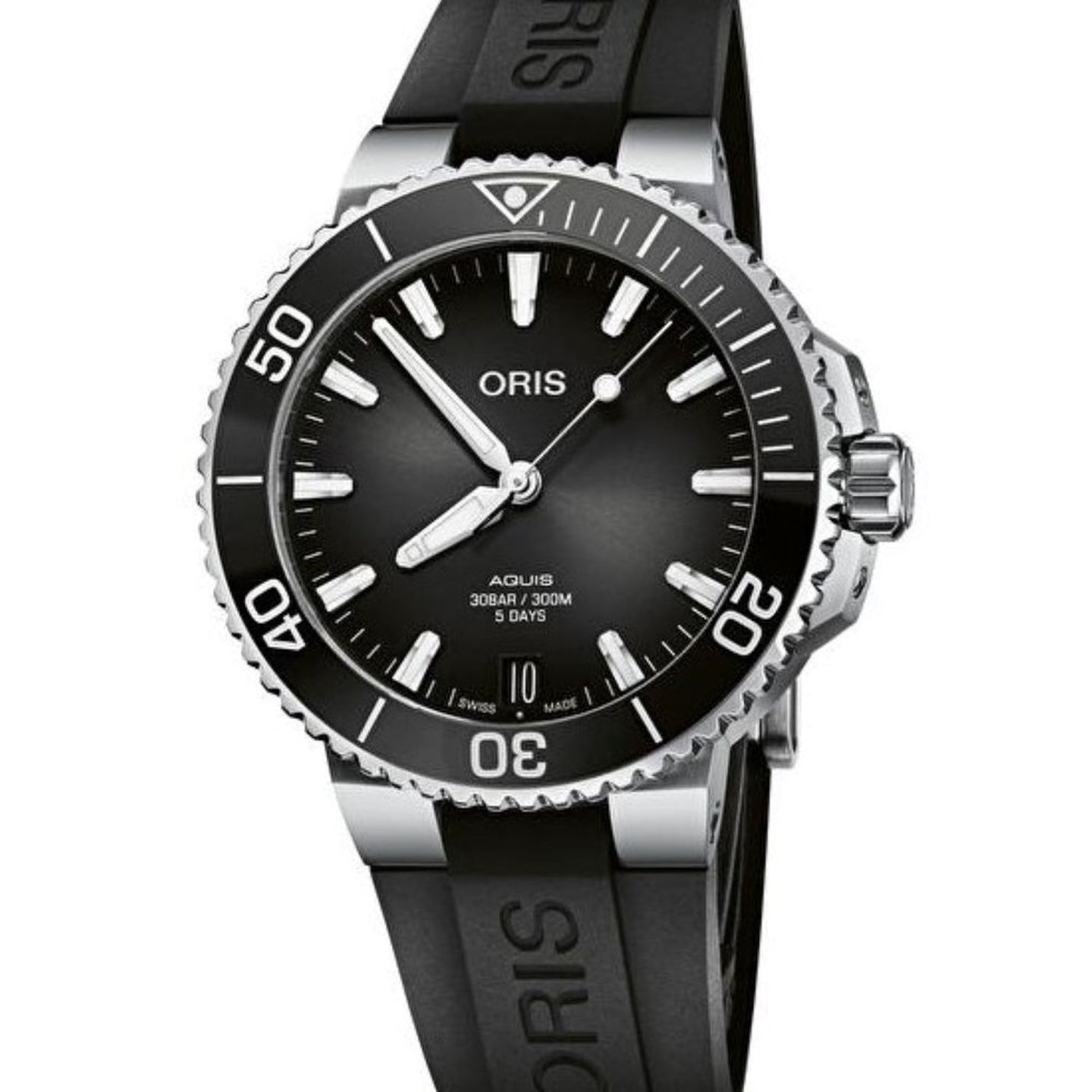 Oris Aquis Date 01 400 7769 4154-07 4 22 74FC (2025) - Grey dial 42 mm Steel case (1/1)