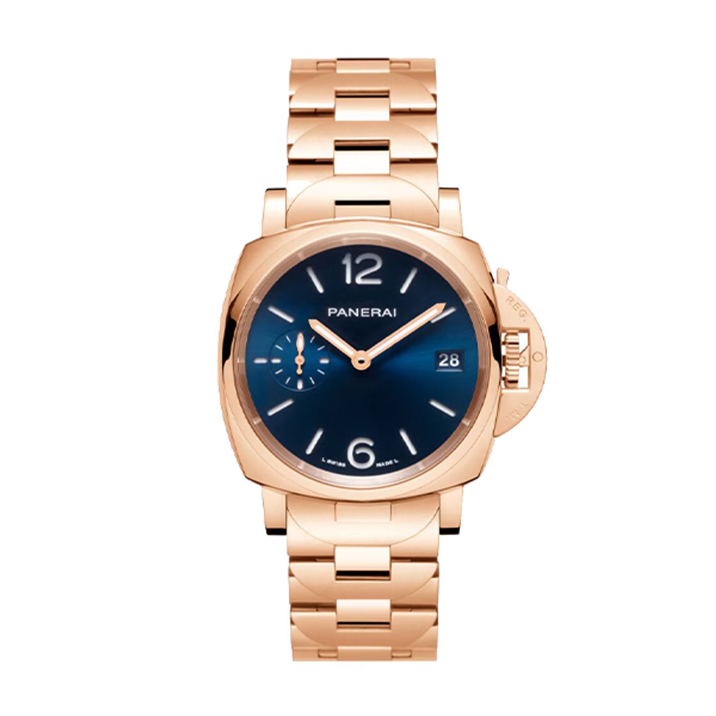 Panerai Luminor Due PAM01182 (2026) - 38mm Roodgoud (1/1)