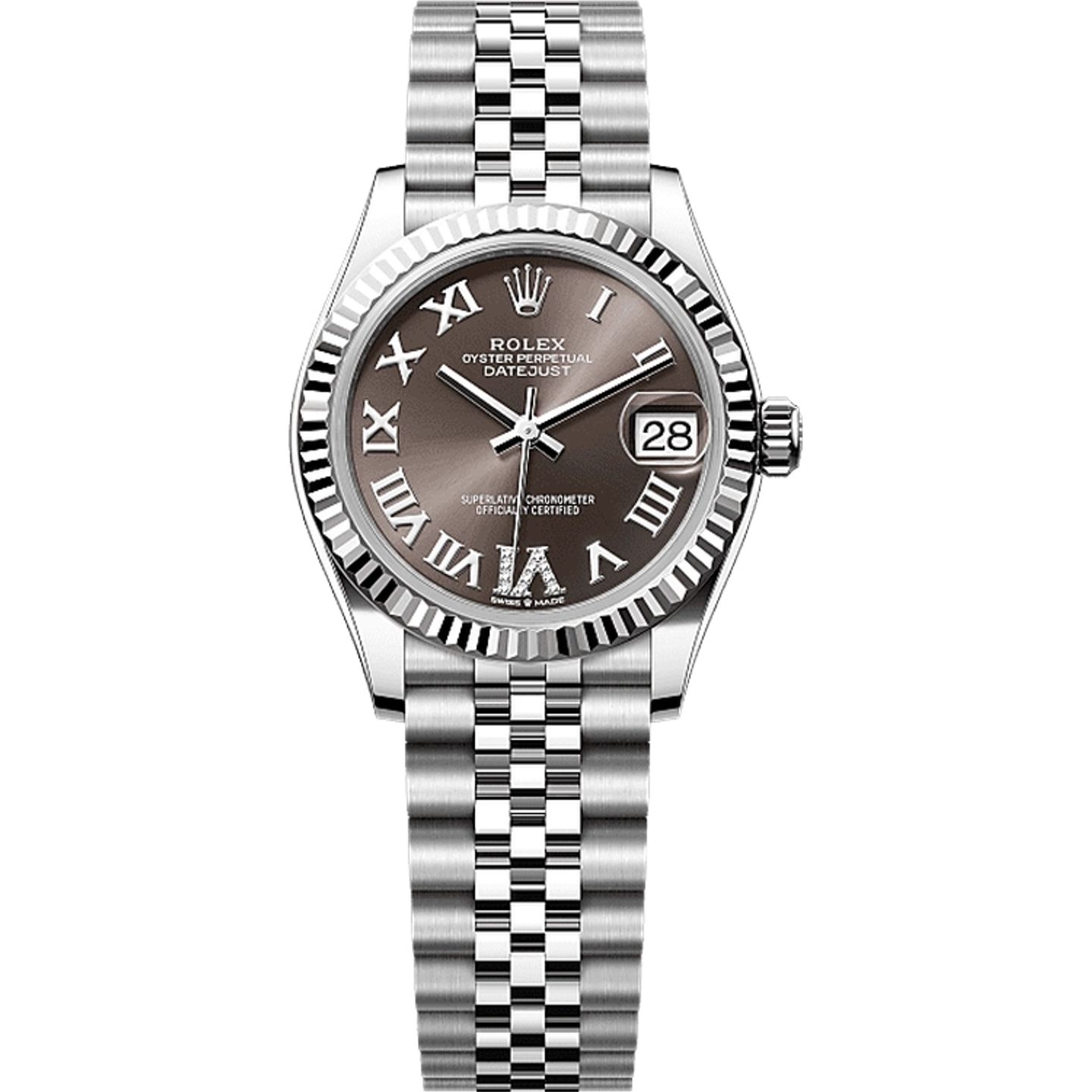 Rolex Datejust 31 278274 (2025) - Grijs wijzerplaat 31mm Staal (1/1)