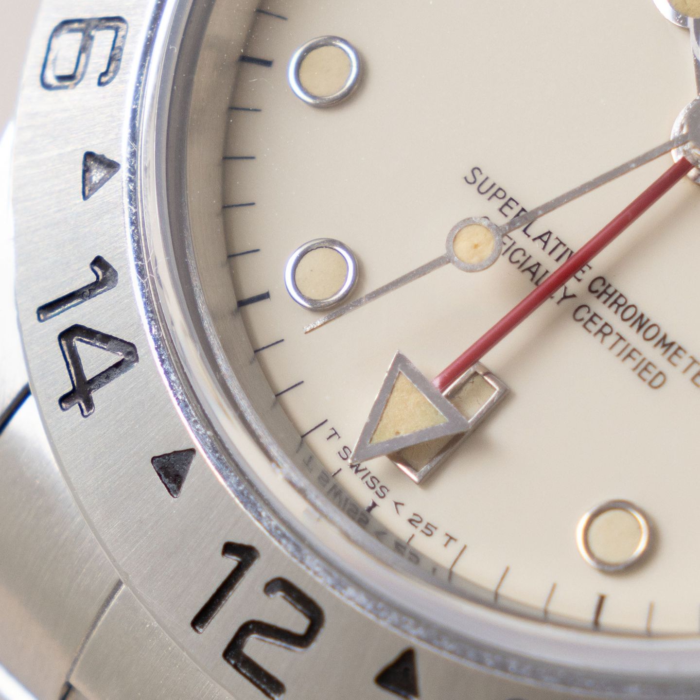 Rolex Explorer II 16550 (1985) - White dial 40 mm Steel case (4/8)