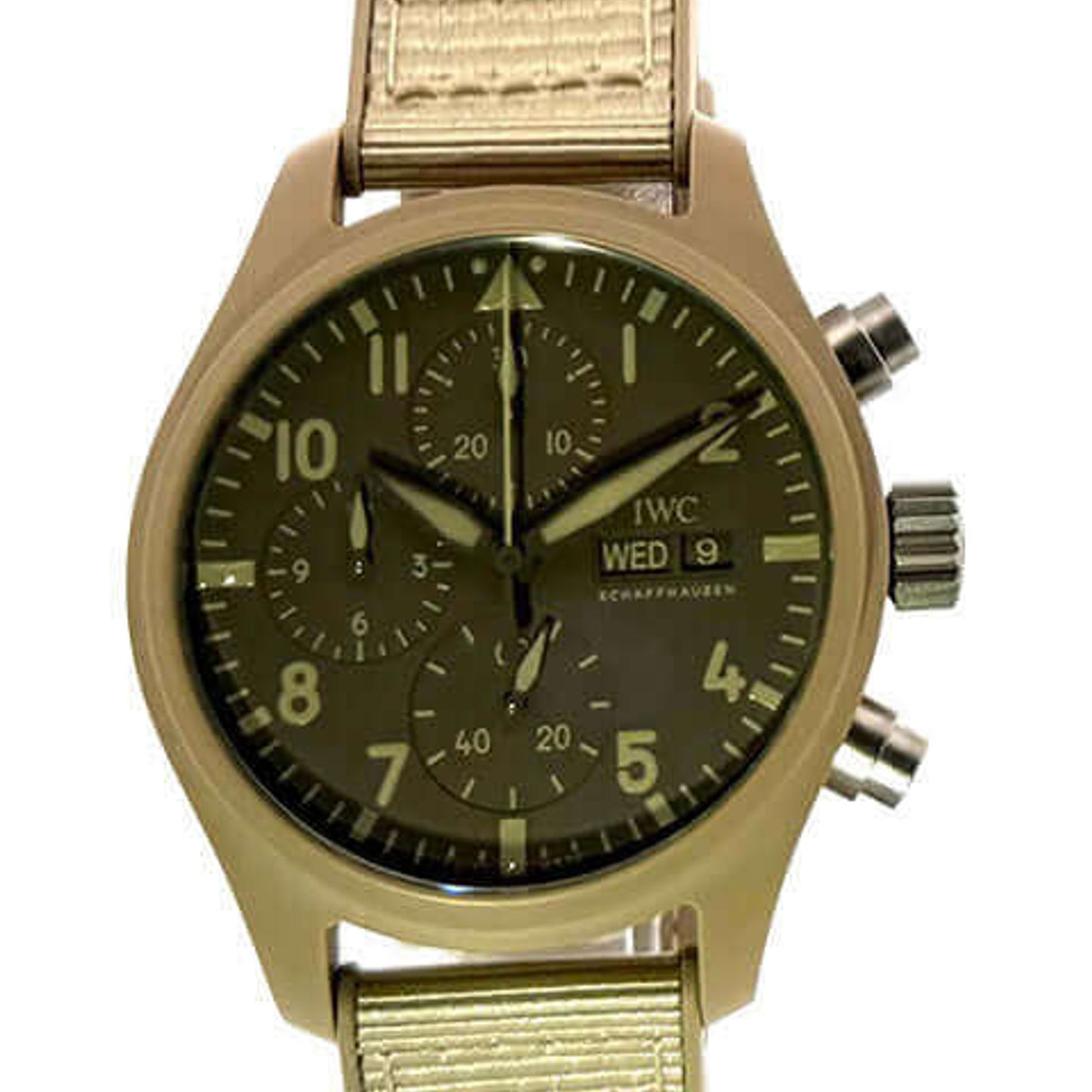IWC Pilot Chronograph Top Gun IW389402 (2025) - Brown dial 42 mm Ceramic case (1/8)