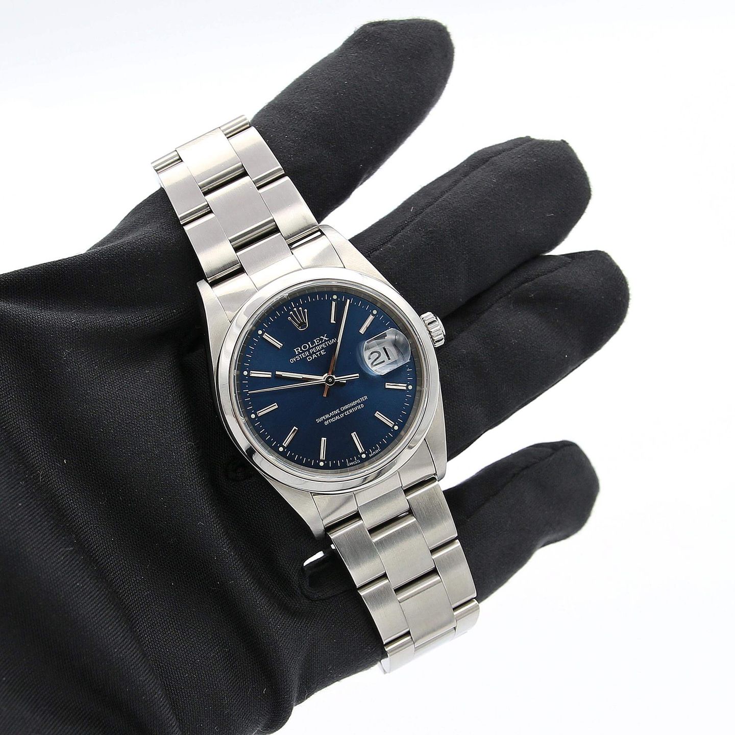 Rolex Oyster Perpetual Date 15200 (Onbekend (willekeurig serienummer)) - 34mm Staal (2/8)