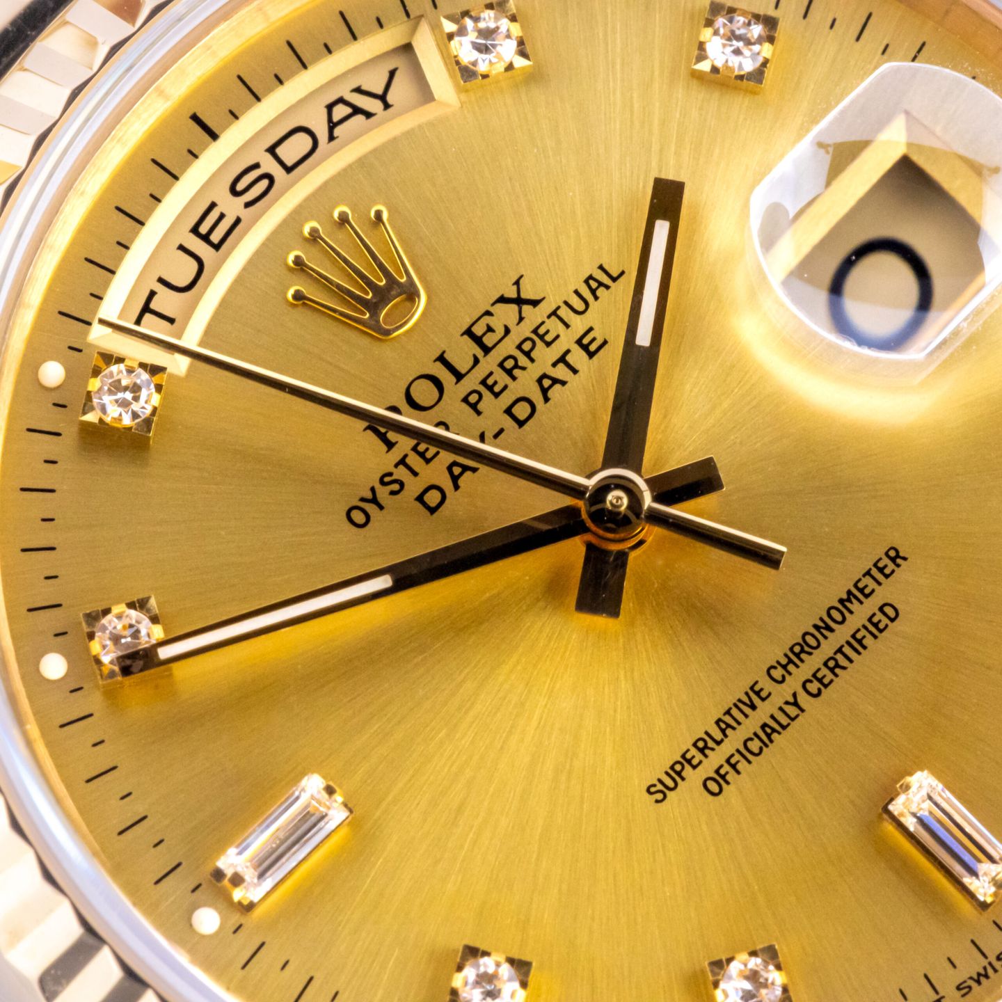 Rolex Day-Date 36 18238 (1999) - 36 mm Yellow Gold case (2/8)