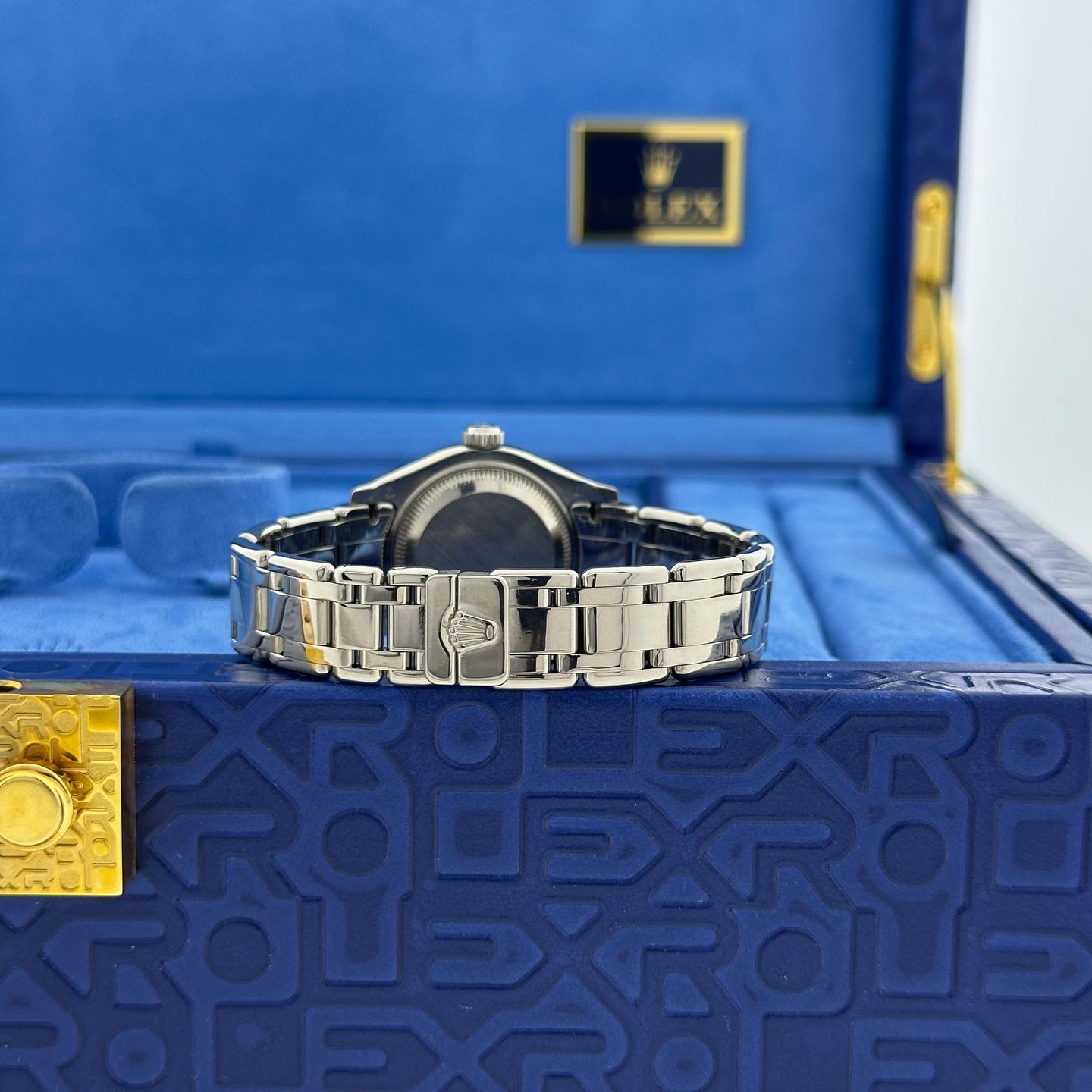 Rolex Lady-Datejust 80339 (2004) - Wit wijzerplaat 29mm Witgoud (5/8)