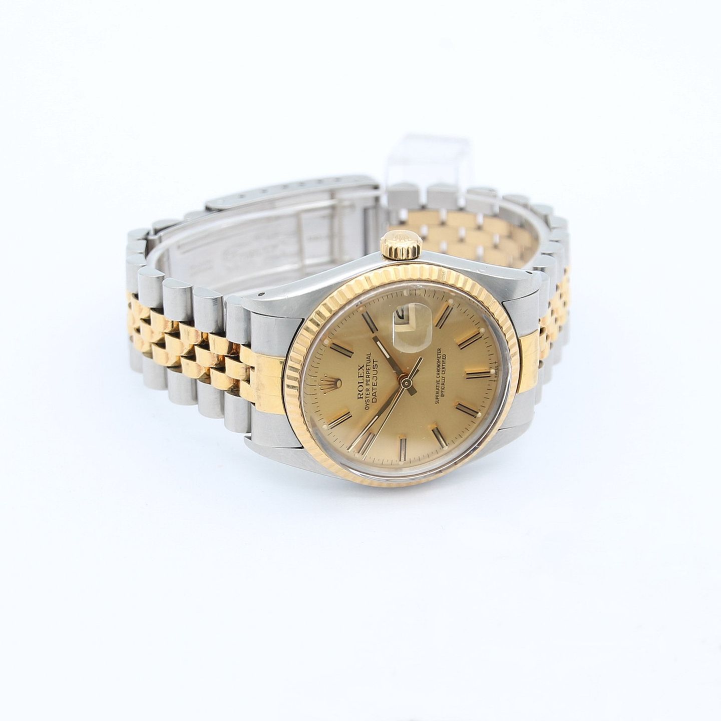 Rolex Datejust 36 16013 (Onbekend (willekeurig serienummer)) - 36mm Goud/Staal (5/7)