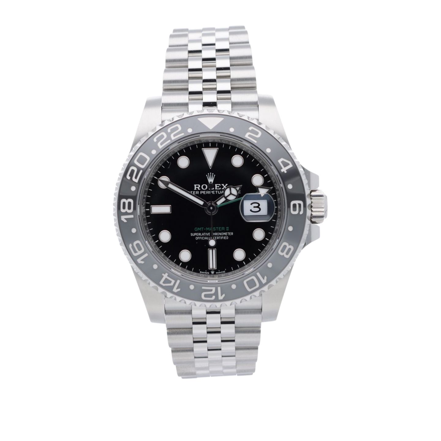 Rolex GMT-Master II 126710GRNR (2024) - Black dial 40 mm Steel case (1/7)