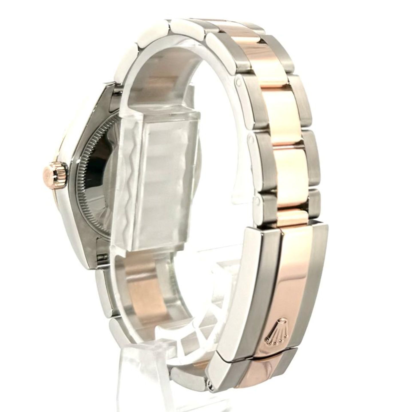 Rolex Datejust 31 178341 (2012) - Brown dial 31 mm Gold/Steel case (7/8)