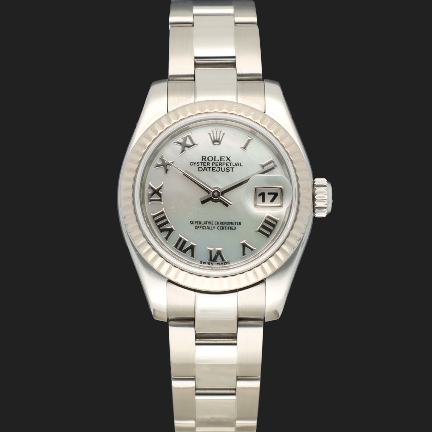 Rolex Lady-Datejust 179174 (2006) - 26 mm Steel case (3/8)