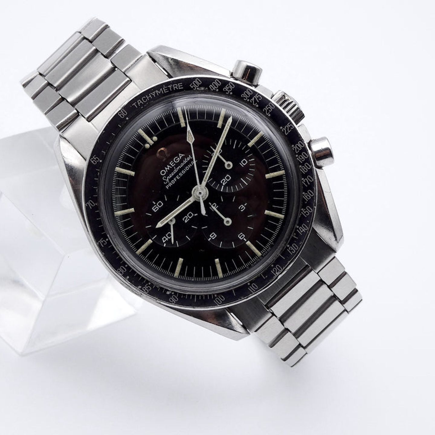 Omega Speedmaster Professional Moonwatch 145.012 (1968) - Black dial 42 mm Steel case (4/7)
