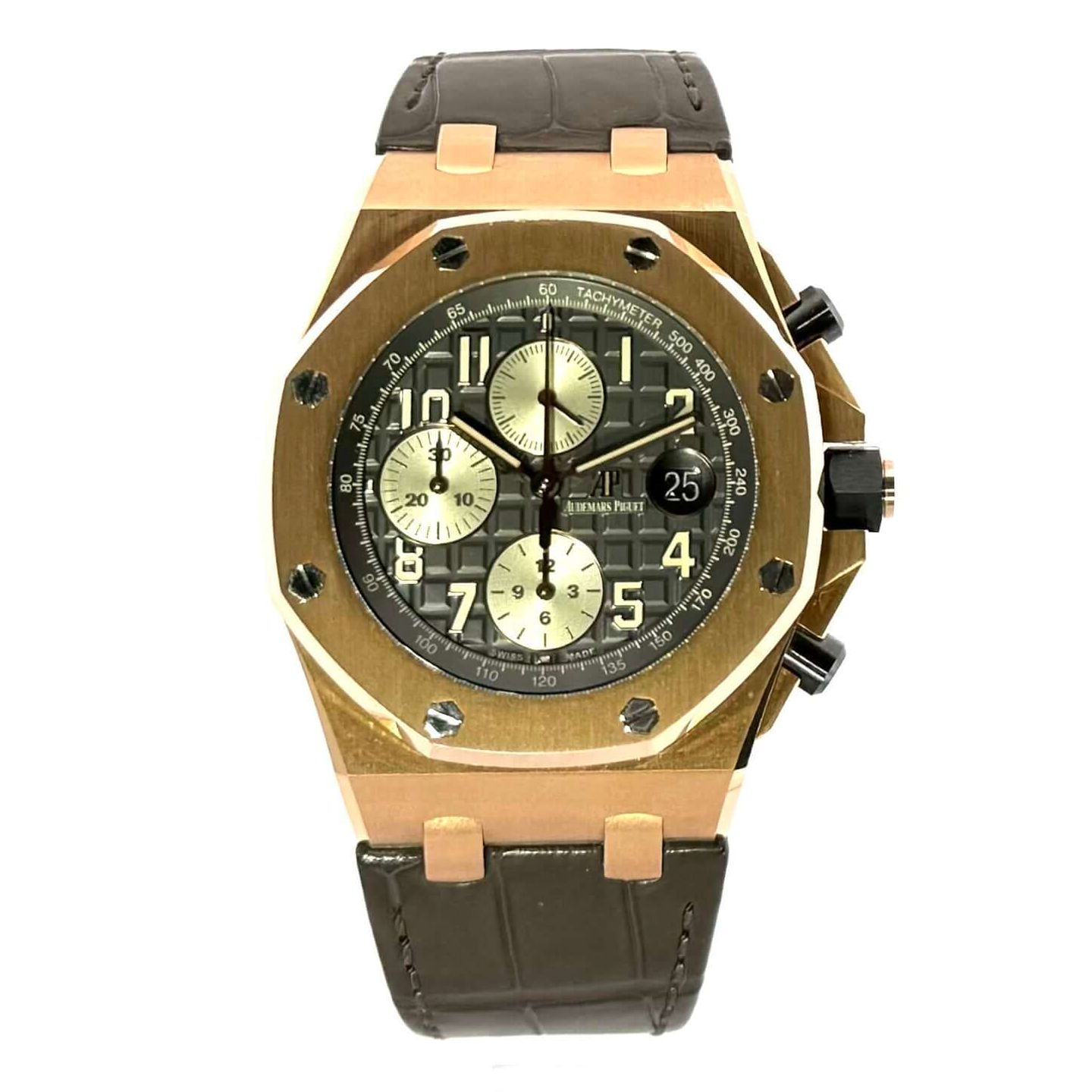 Audemars Piguet Royal Oak Offshore 26470OR.OO.A125CR.01 (2021) - Grey dial 42 mm Rose Gold case (2/8)