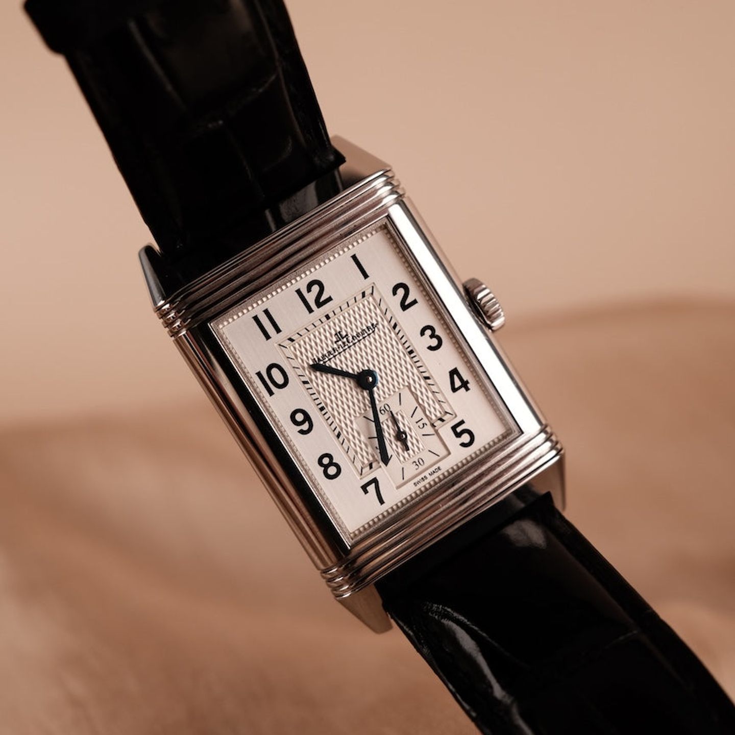 Jaeger-LeCoultre Reverso Classic Small Q3858520 (2021) - Zilver wijzerplaat 27mm Staal (3/8)