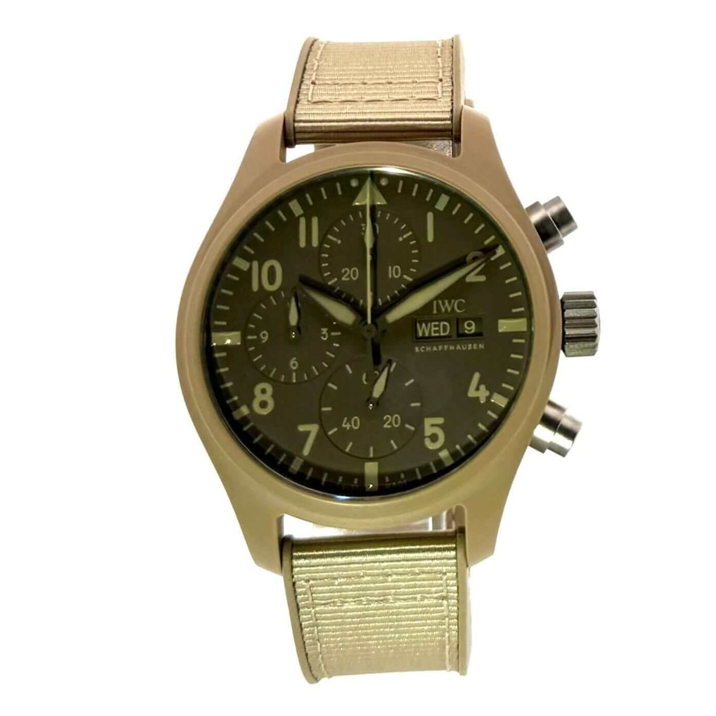 IWC Pilot Chronograph Top Gun IW389402 (2025) - Brown dial 42 mm Ceramic case (2/8)