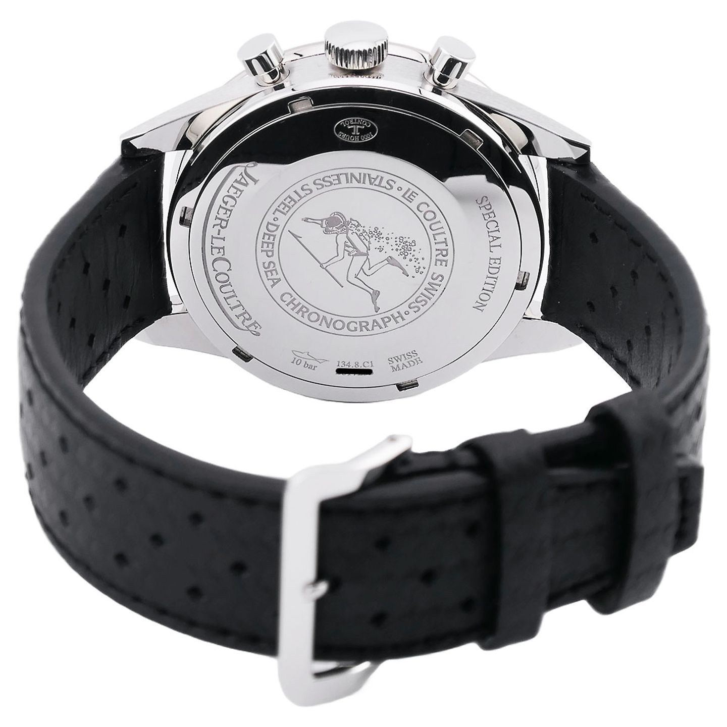 Jaeger-LeCoultre Deep Sea Chronograph Q207857J (2015) - Zwart wijzerplaat 41mm Staal (6/8)