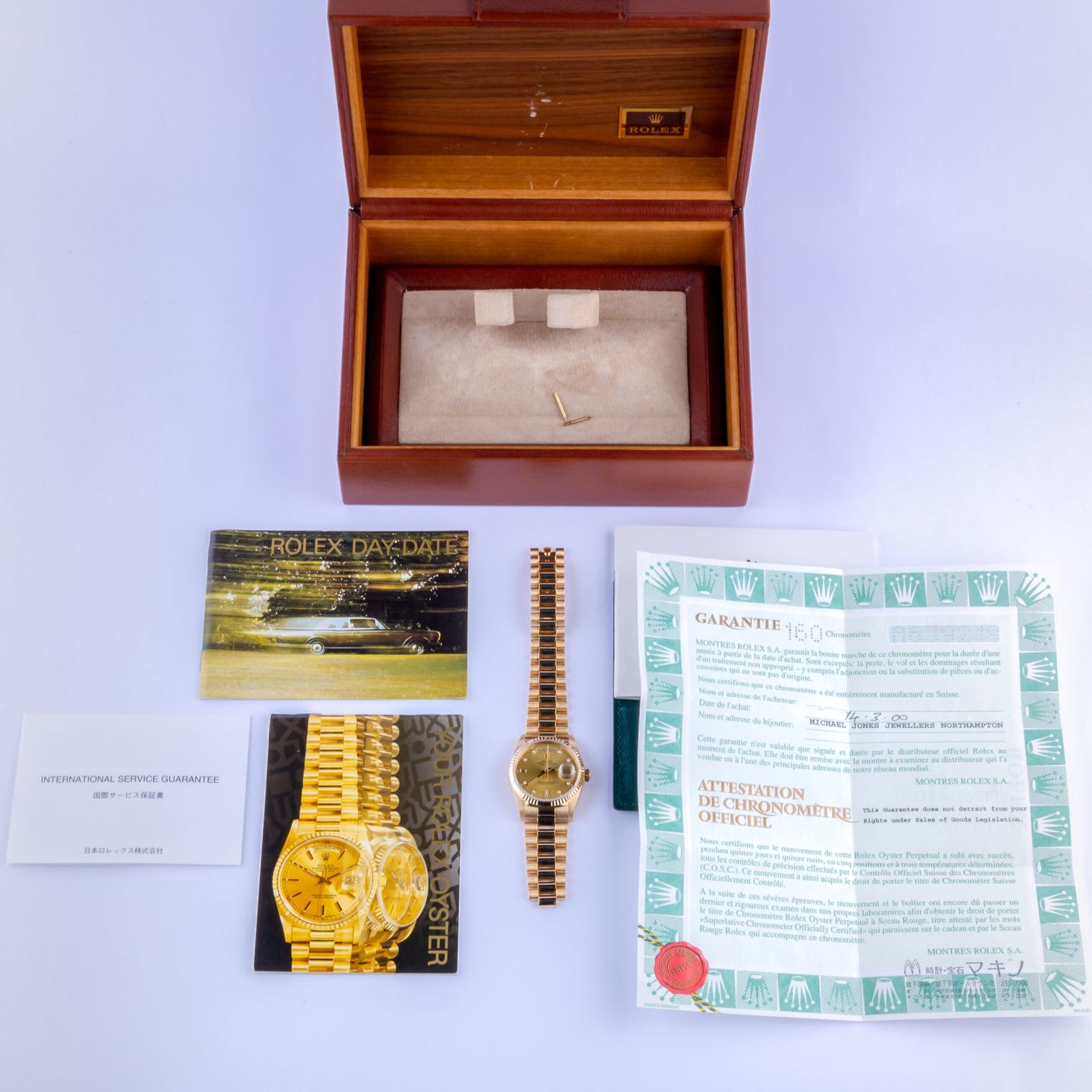 Rolex Day-Date 36 18238 (1999) - 36 mm Yellow Gold case (8/8)