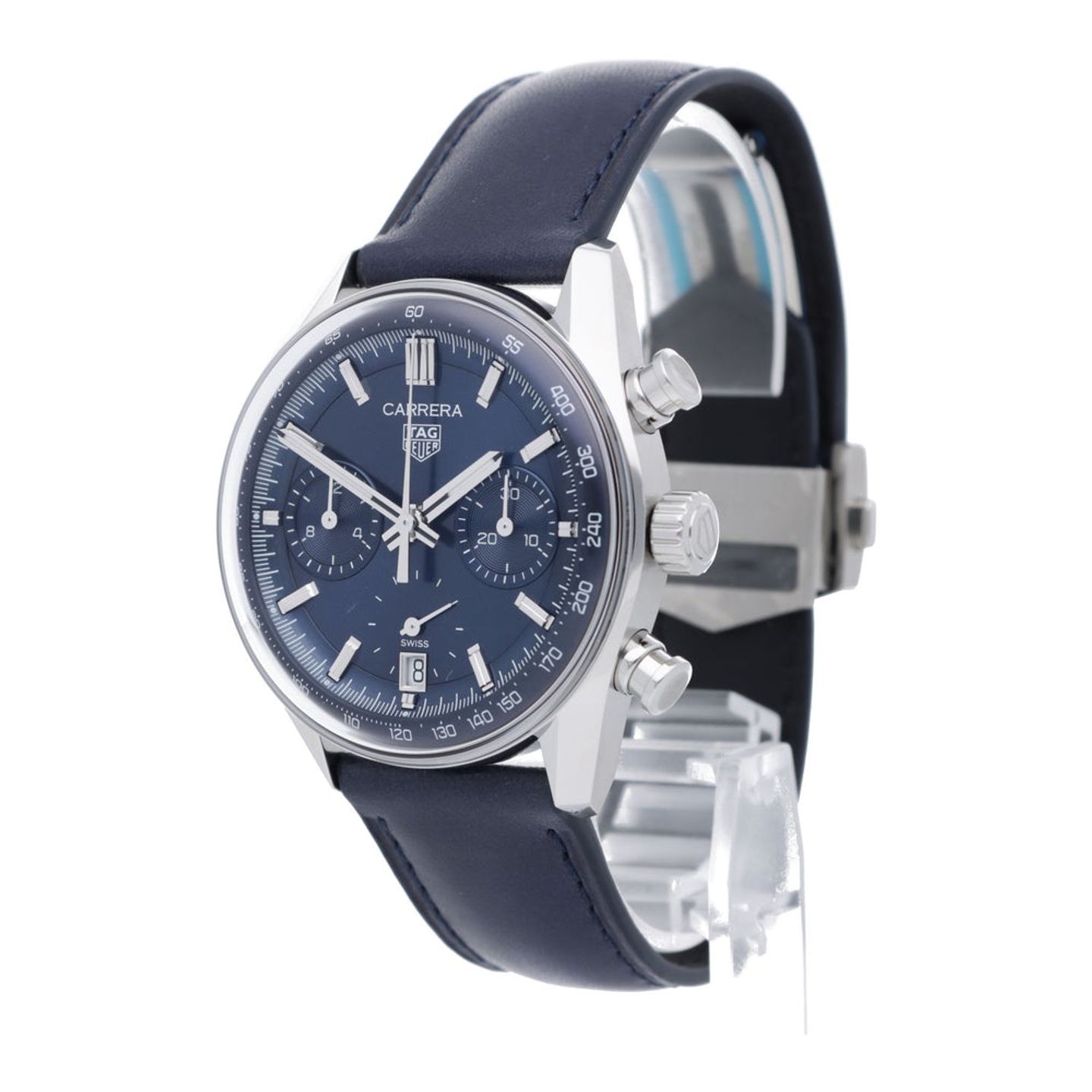 TAG Heuer Carrera CBS2212.FC6535 (2024) - Blue dial 39 mm Steel case (2/7)