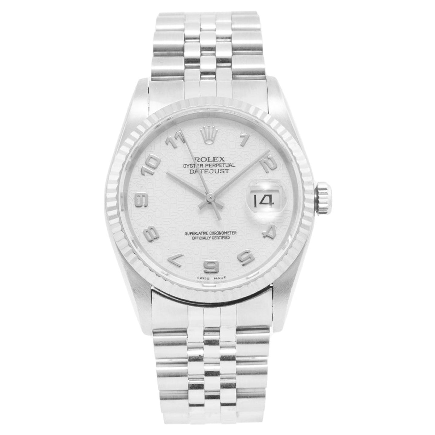 Rolex Datejust 36 16234 (1991) - 36 mm Steel case (1/4)