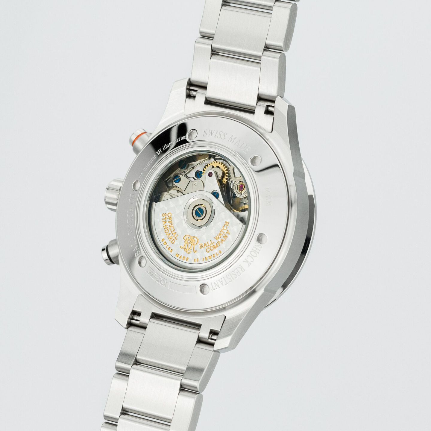 Ball Fireman Storm Chaser CM3090C-S1J-GY (2024) - Grijs wijzerplaat 43mm Staal (4/7)