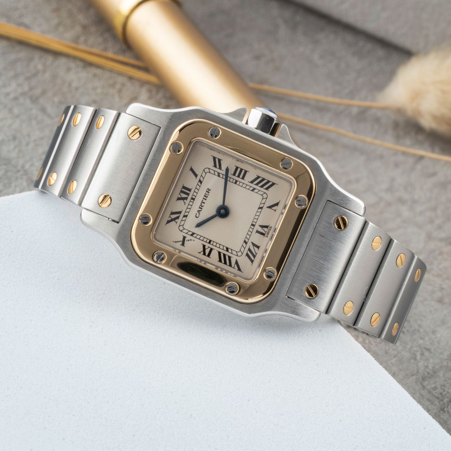 Cartier Santos Galbée W20012C4 (1995) - 24 mm (2/8)