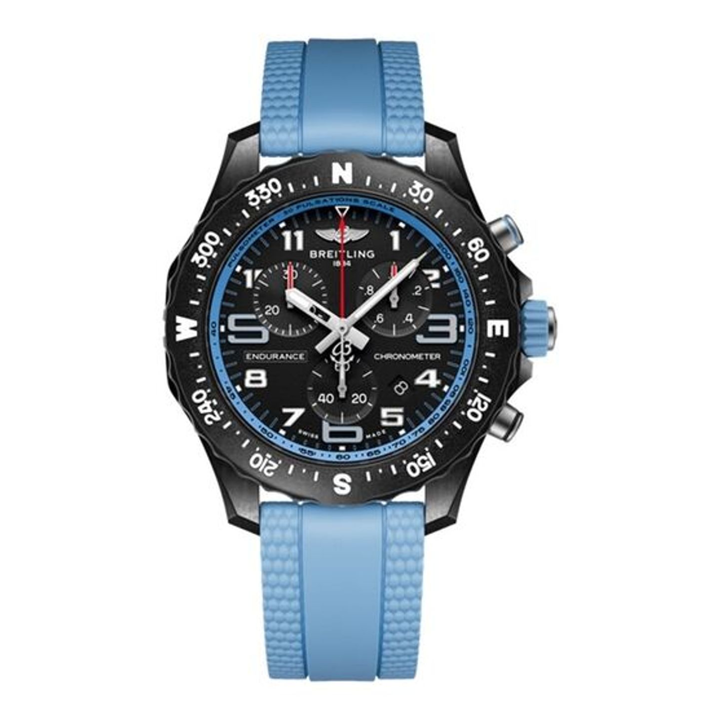 Breitling Endurance Pro X83310281B1S1 (2025) - Zwart wijzerplaat 39mm Plastic (1/1)