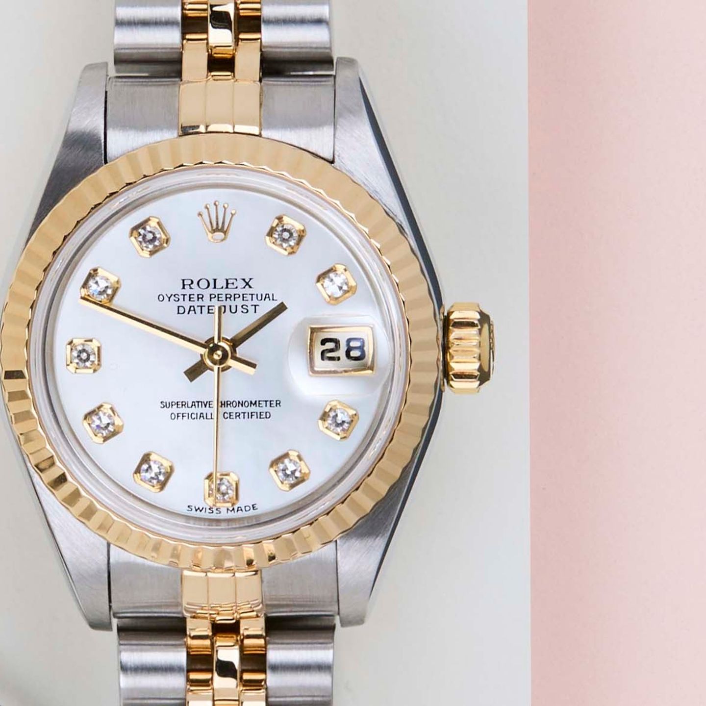 Rolex Lady-Datejust 79173 (1998) - 26 mm Gold/Steel case (5/8)