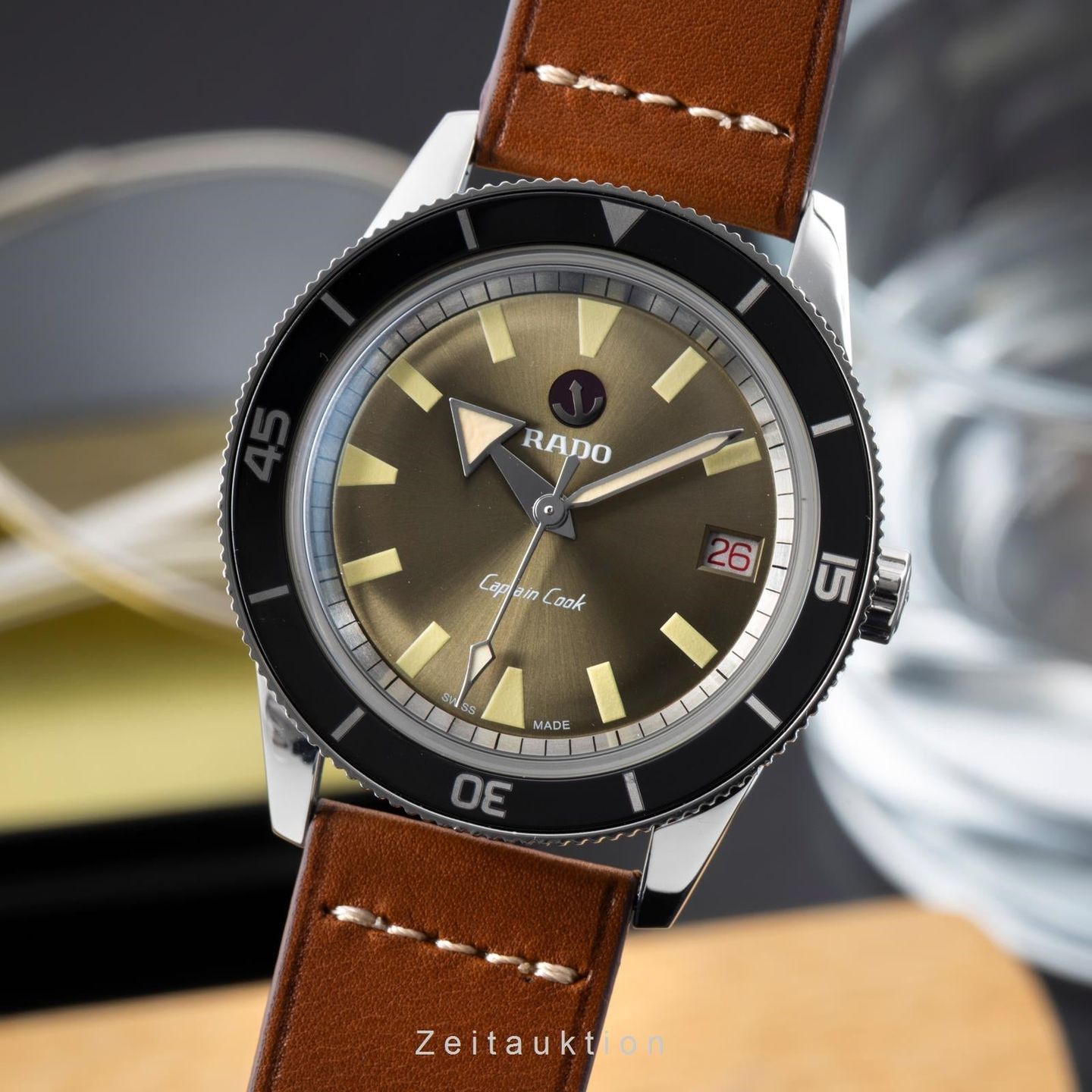 Rado HyperChrome Captain Cook 763.0500.3.001 (2022) - 37mm Staal (1/8)