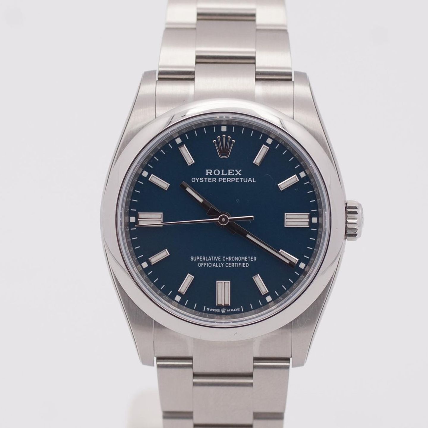 Rolex Oyster Perpetual 36 126000 (2025) - Blue dial 36 mm Steel case (2/8)