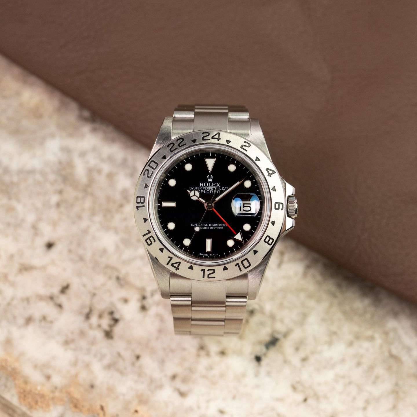 Rolex Explorer II 16570 (2007) - 40 mm Steel case (1/4)