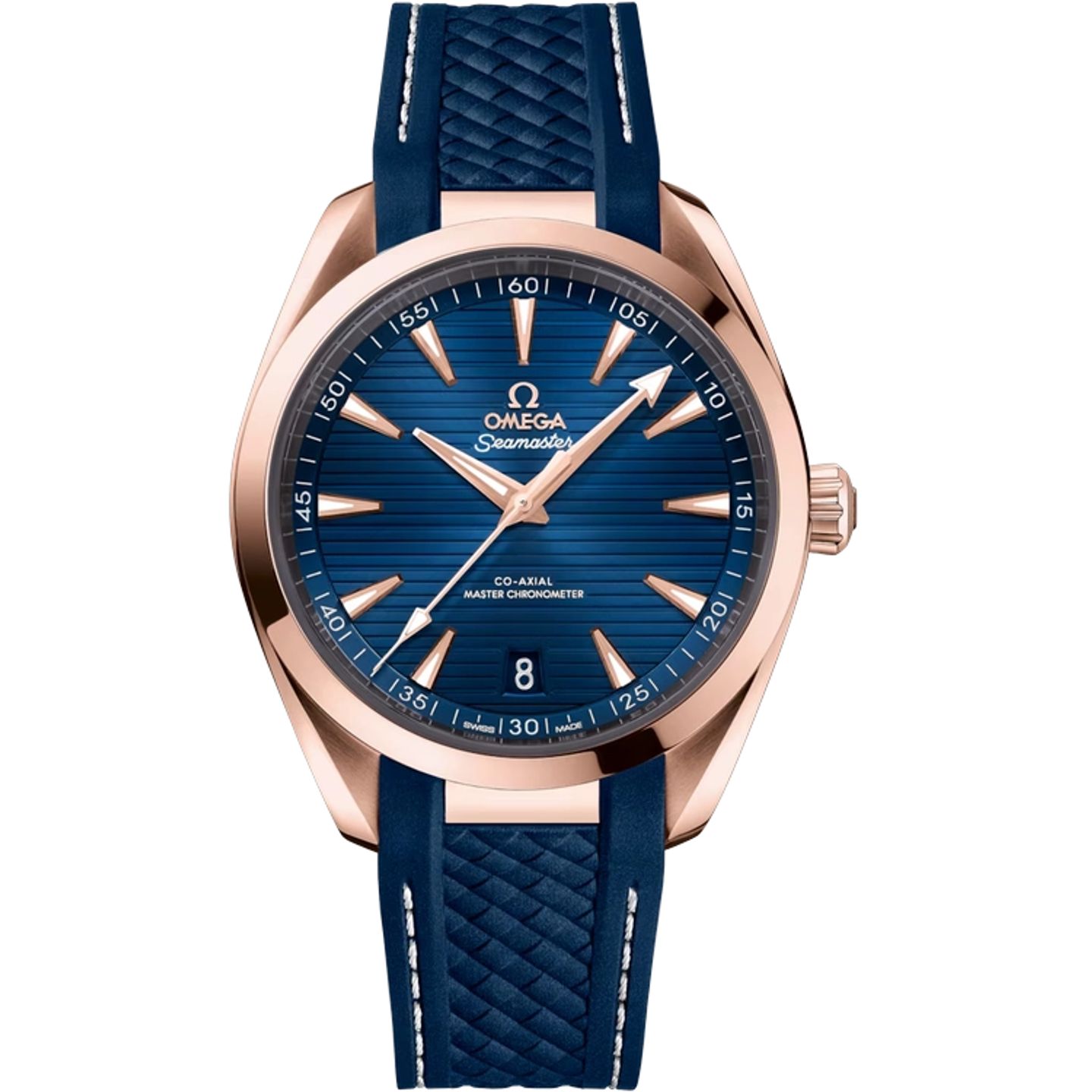 Omega Seamaster Aqua Terra 220.52.41.21.03.001 (2025) - Blauw wijzerplaat 41mm Roségoud (1/1)
