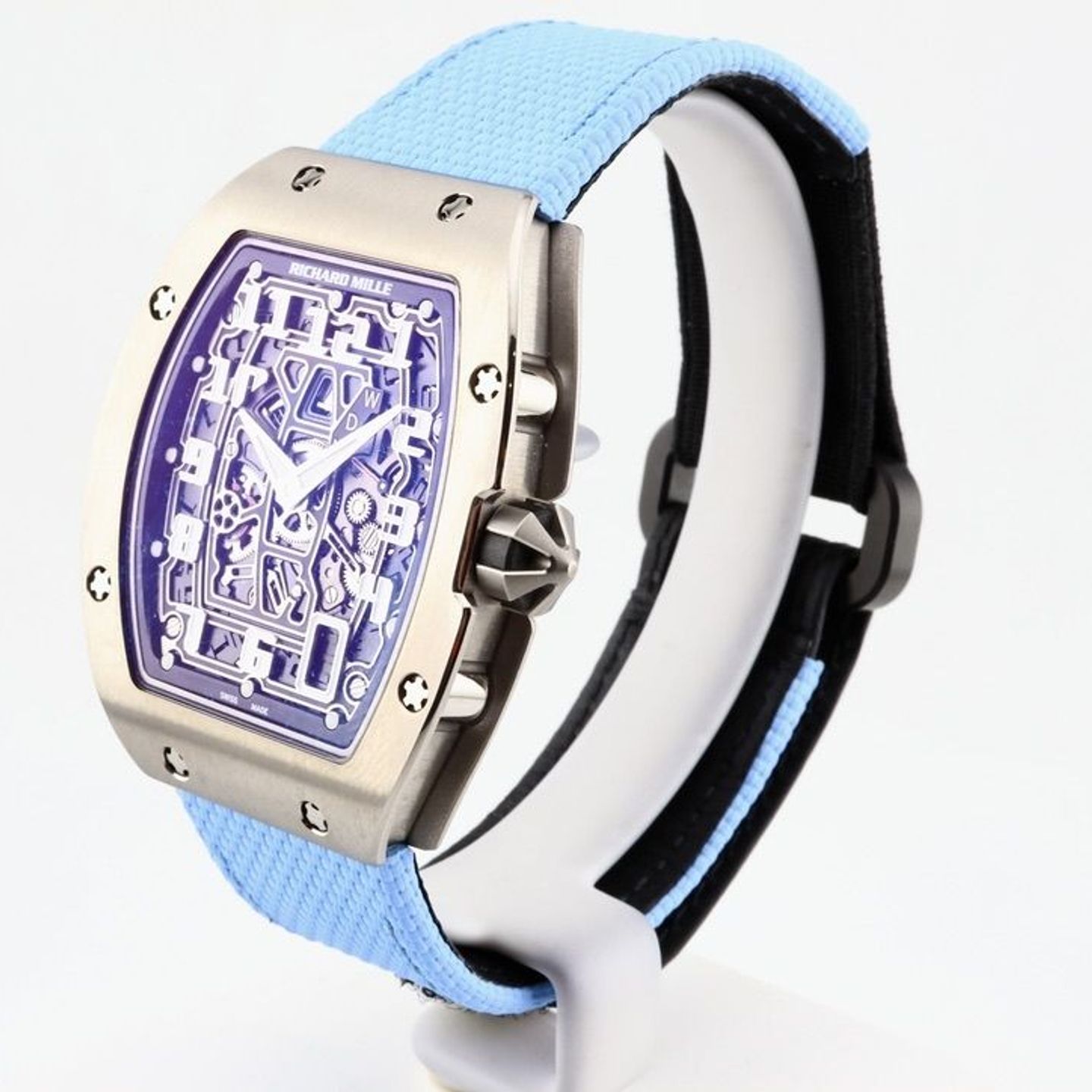 Richard Mille RM 67 RM67-01 (2018) - Transparant wijzerplaat 38mm Titanium (2/8)