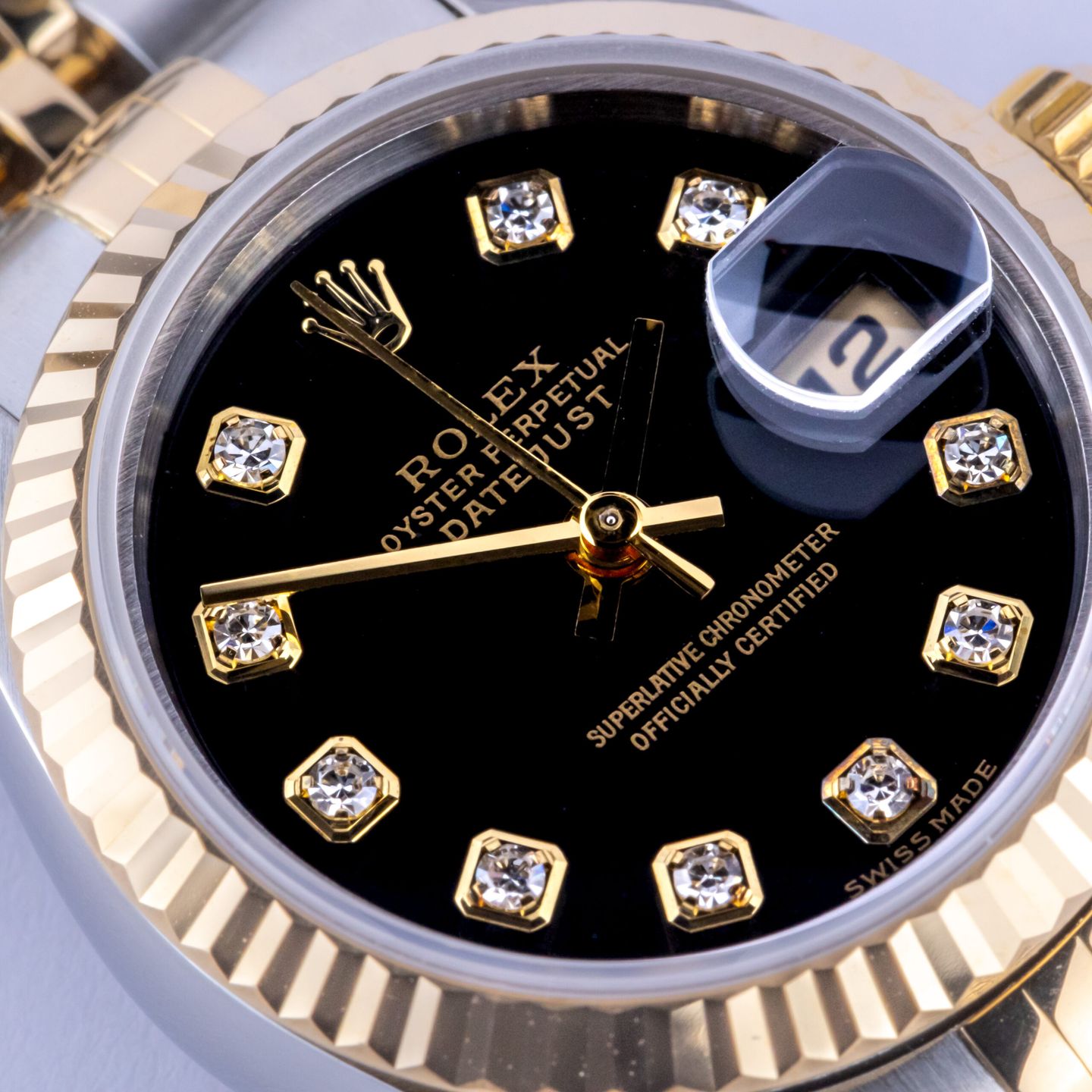 Rolex Lady-Datejust 69173G (1990) - 26mm Goud/Staal (2/8)