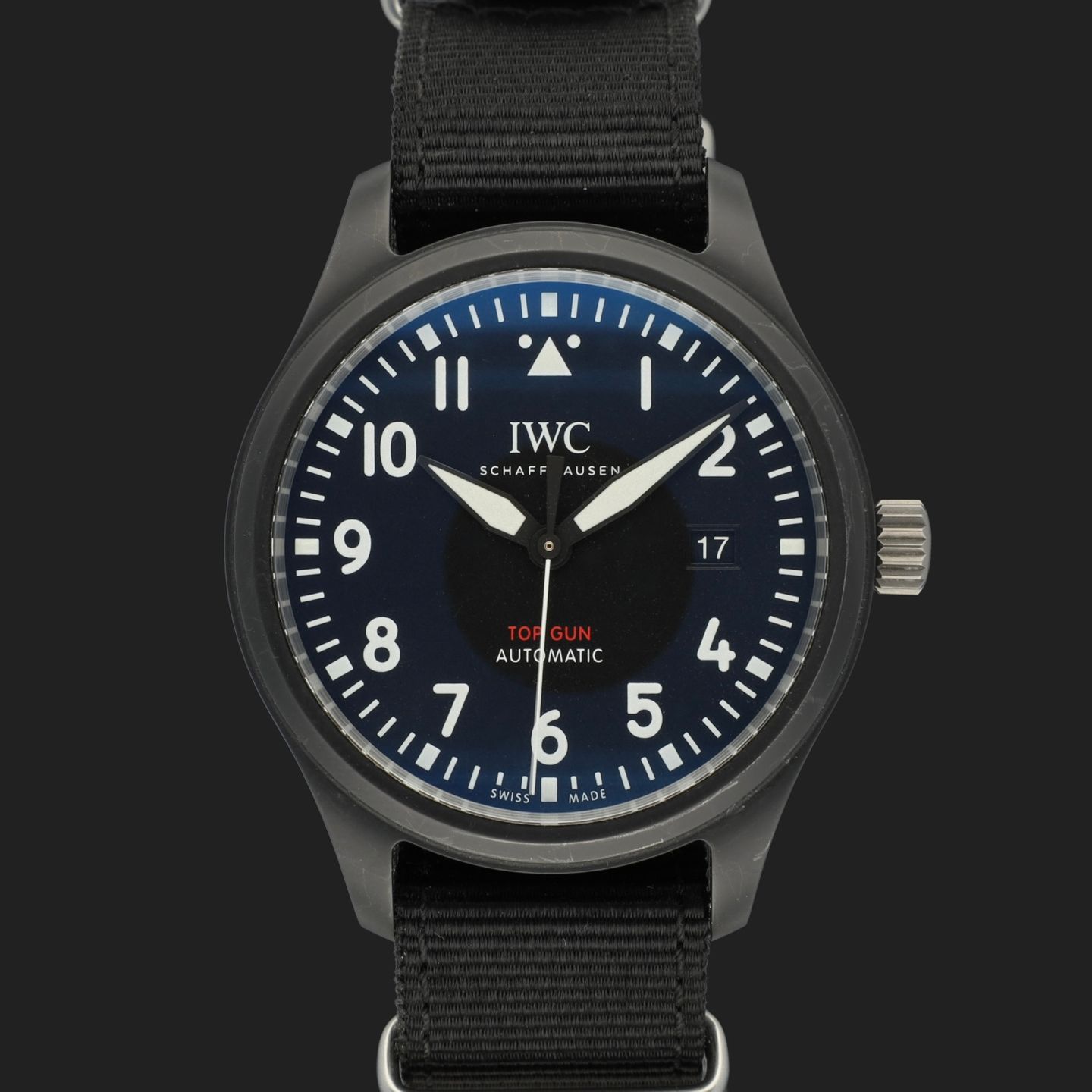 IWC Pilot IW326901 (2020) - Zwart wijzerplaat 41mm Keramiek (3/8)