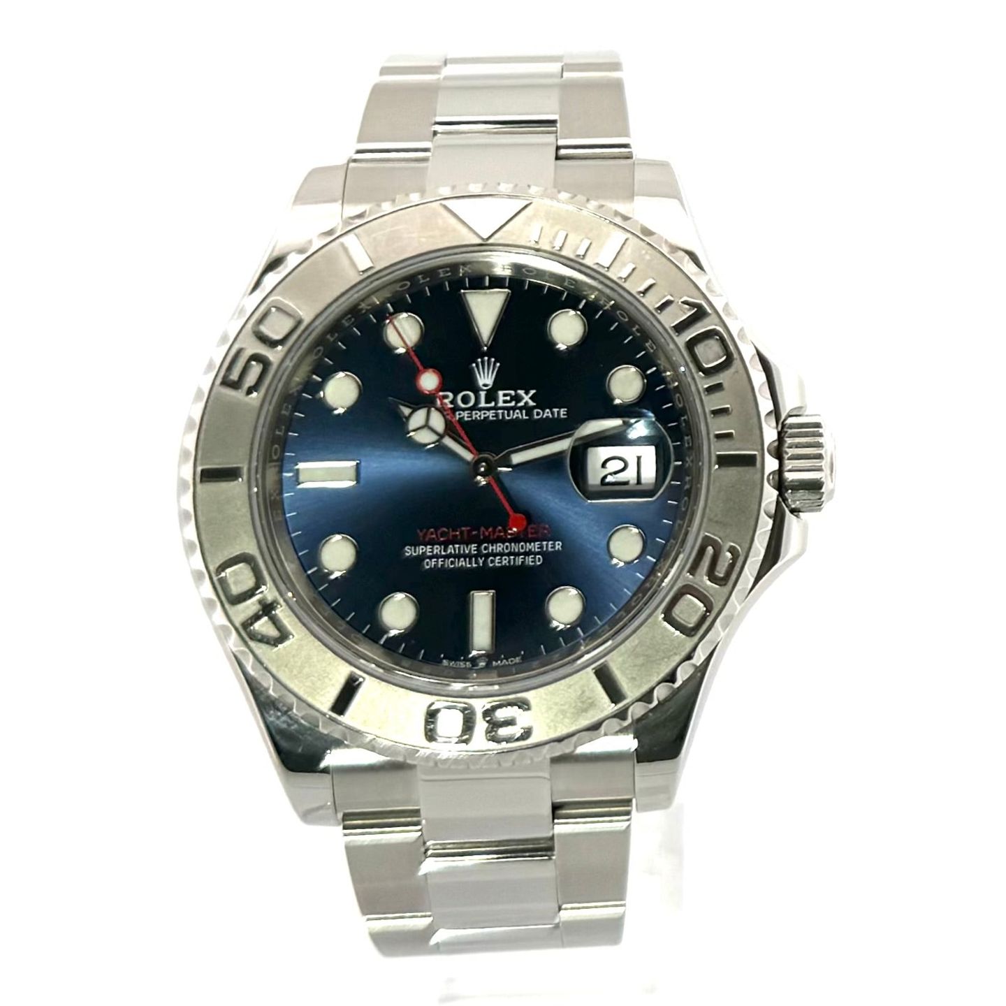 Rolex Yacht-Master 40 126622 (2019) - Blue dial 40 mm Steel case (1/7)