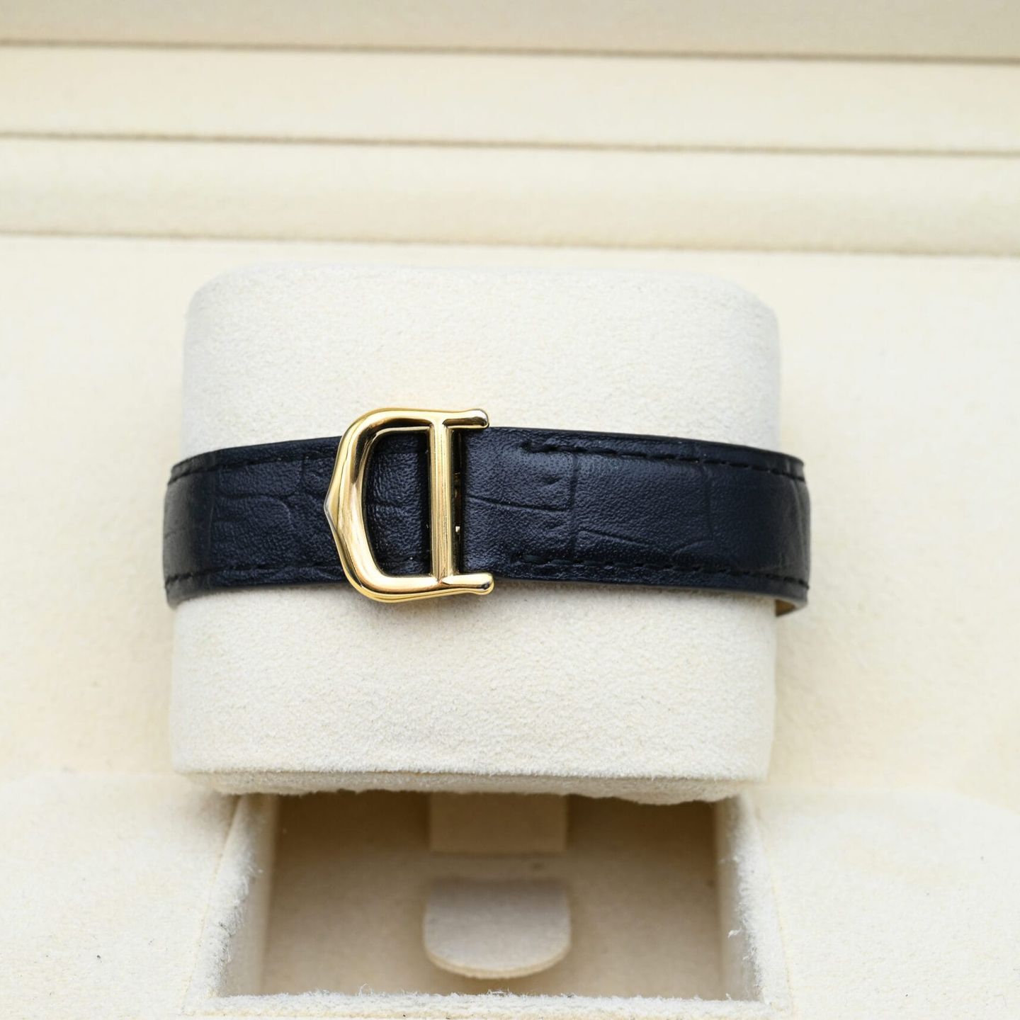 Cartier Tank Vermeil 5057001 (Unknown (random serial)) - White dial 20 mm Silver case (6/8)