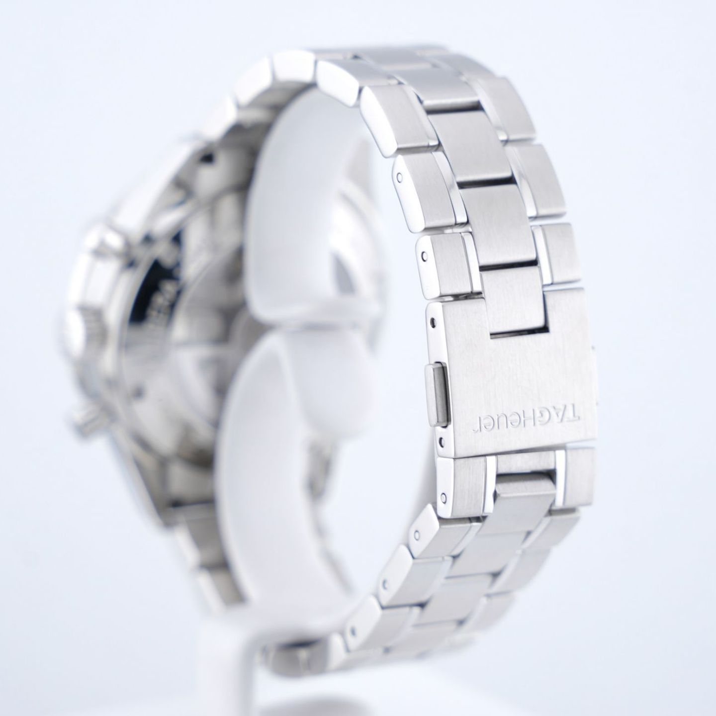 TAG Heuer Carrera Calibre 16 CV2017-2 (Unknown (random serial)) - Silver dial 41 mm Steel case (4/8)