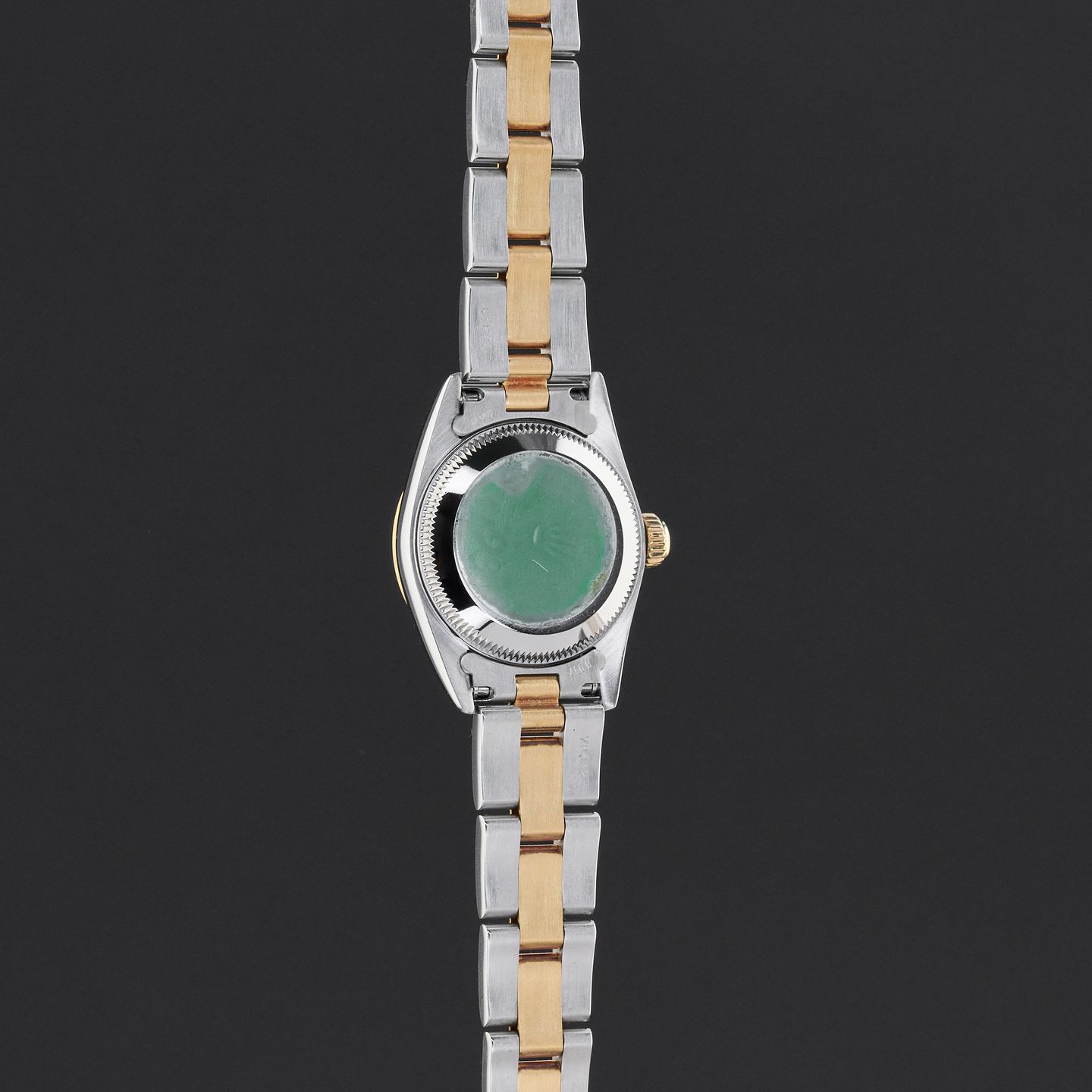 Rolex Oyster Perpetual 67193 (1996) - 26 mm Gold/Steel case (7/8)
