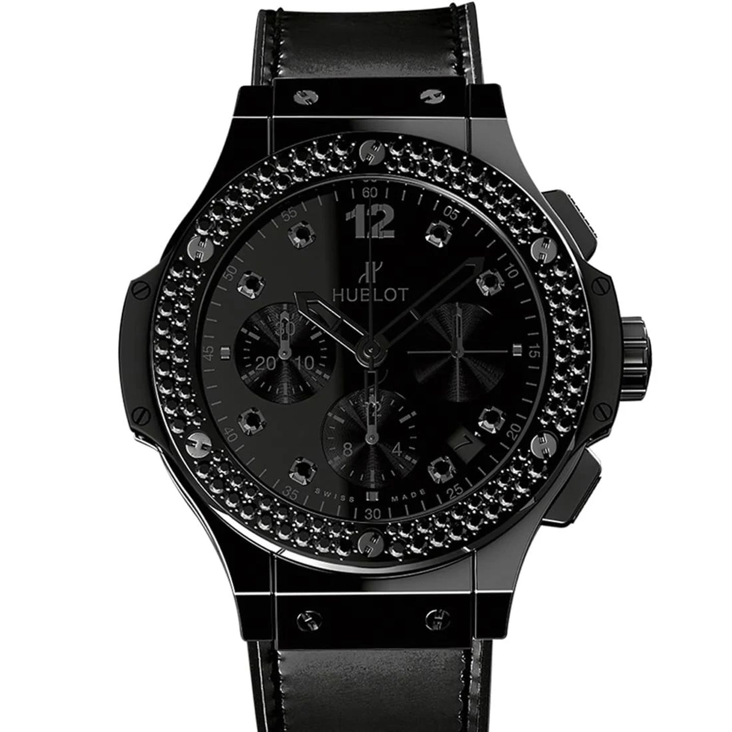 Hublot Big Bang 41 mm 341.CX.1210.VR.1100 (2023) - Black dial 41 mm Ceramic case (2/3)