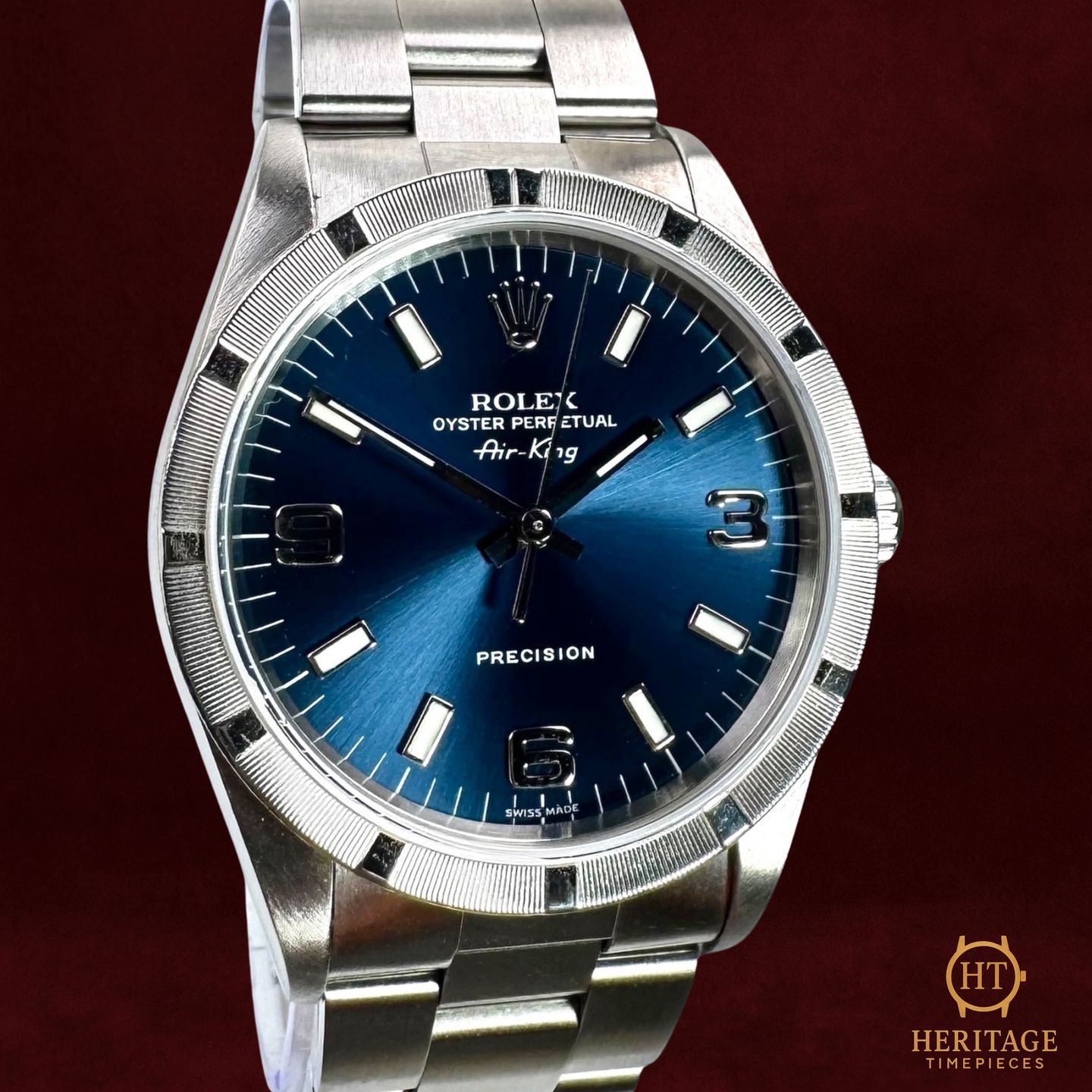 Rolex Air-King 14010 (2001) - 34 mm Steel case (2/8)