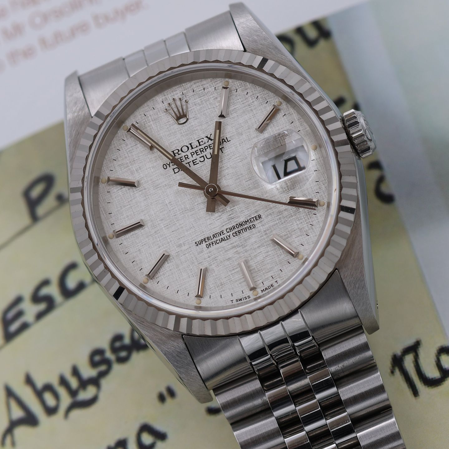 Rolex Datejust 36 16234 (Unknown (random serial)) - 36 mm Steel case (8/8)
