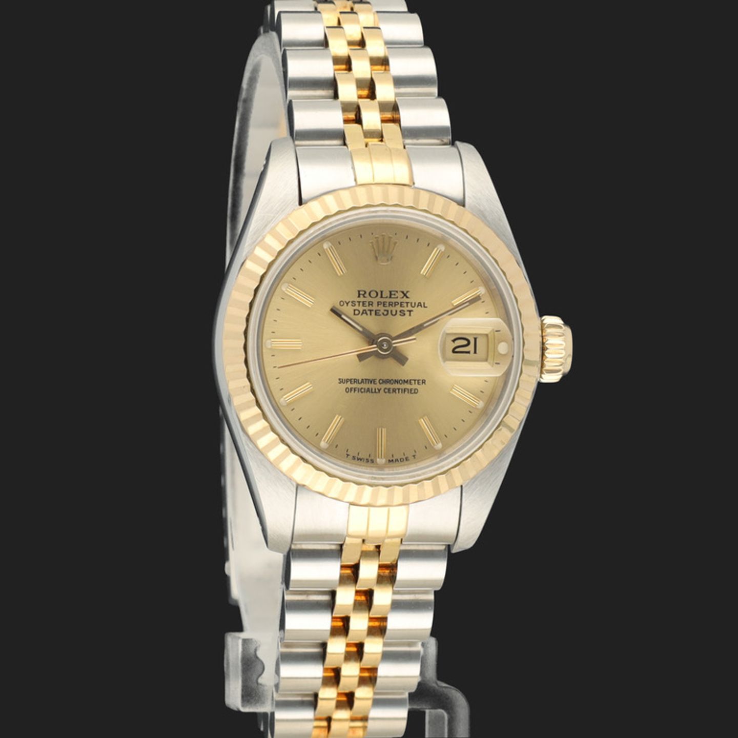Rolex Lady-Datejust 69173 (1988) - 26 mm Gold/Steel case (4/8)