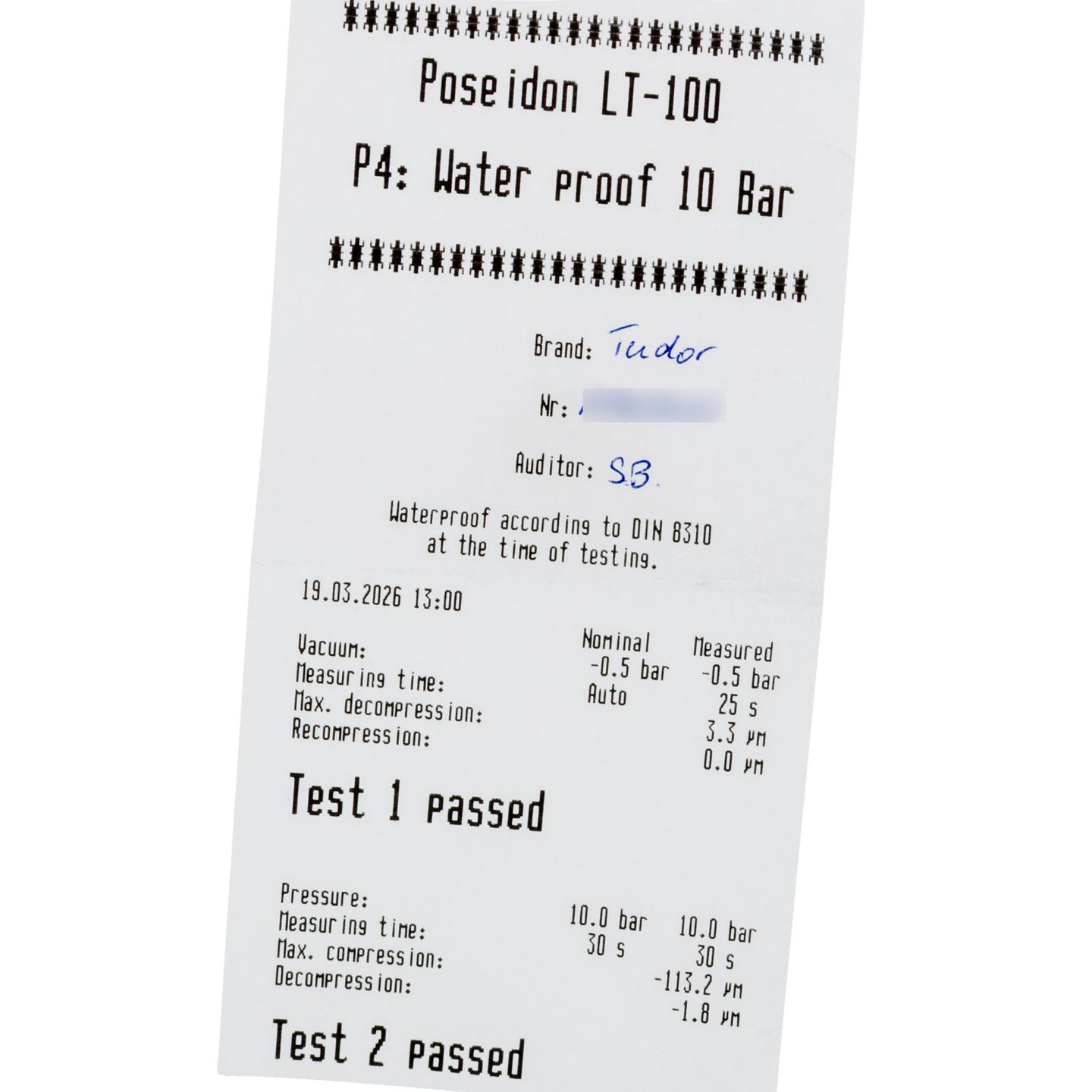 Tudor Prince Date 72034 - (5/8)