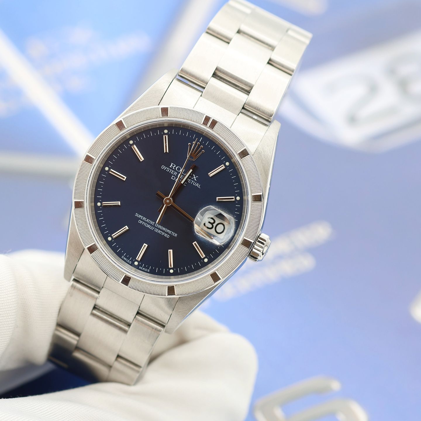Rolex Oyster Perpetual Date 15210 - (6/8)